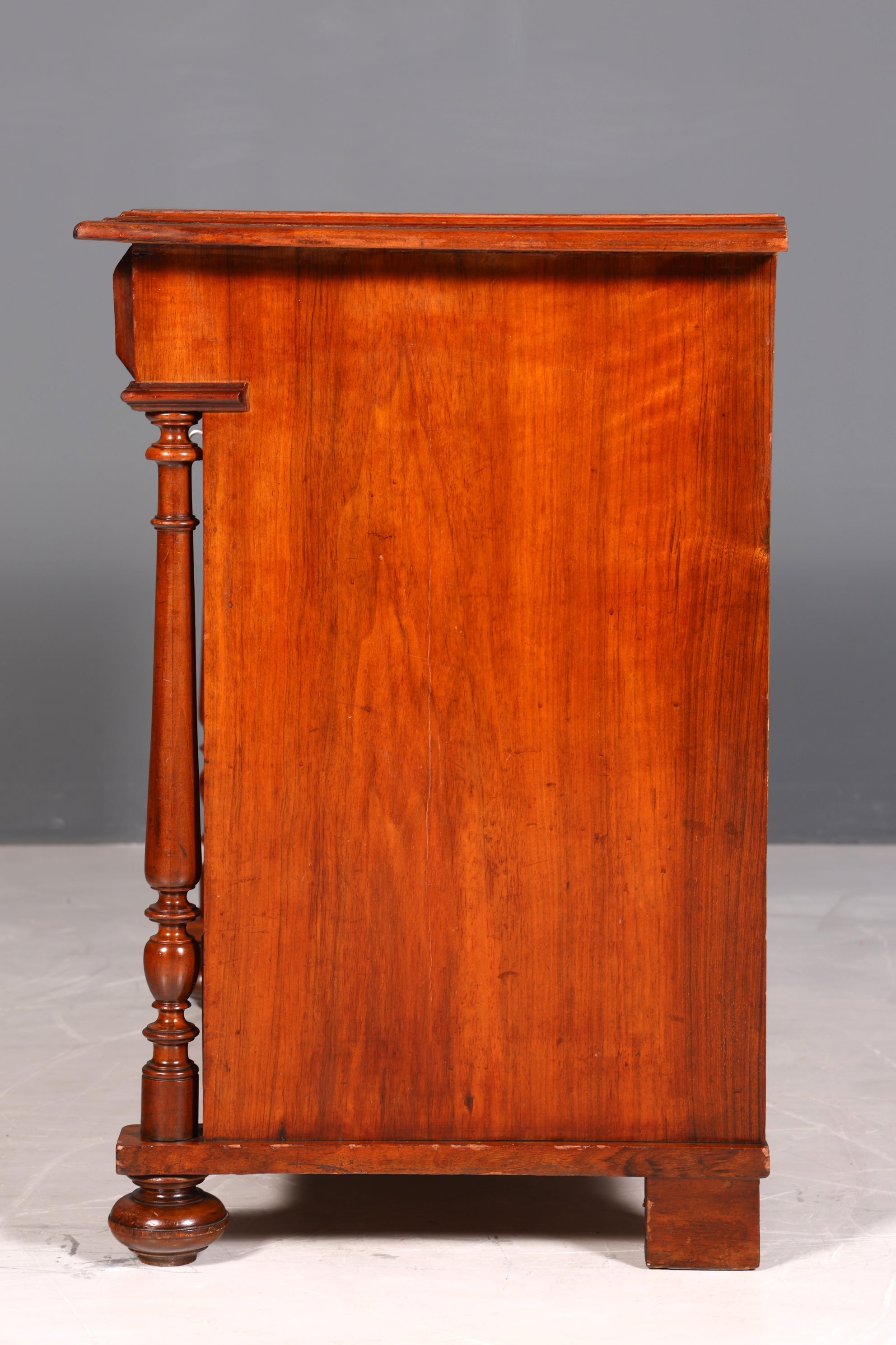 Wunderschöne Gründerzeit Kommode Louis Philippe Schubladen Kommode Nussbaum Sideboard um 1880