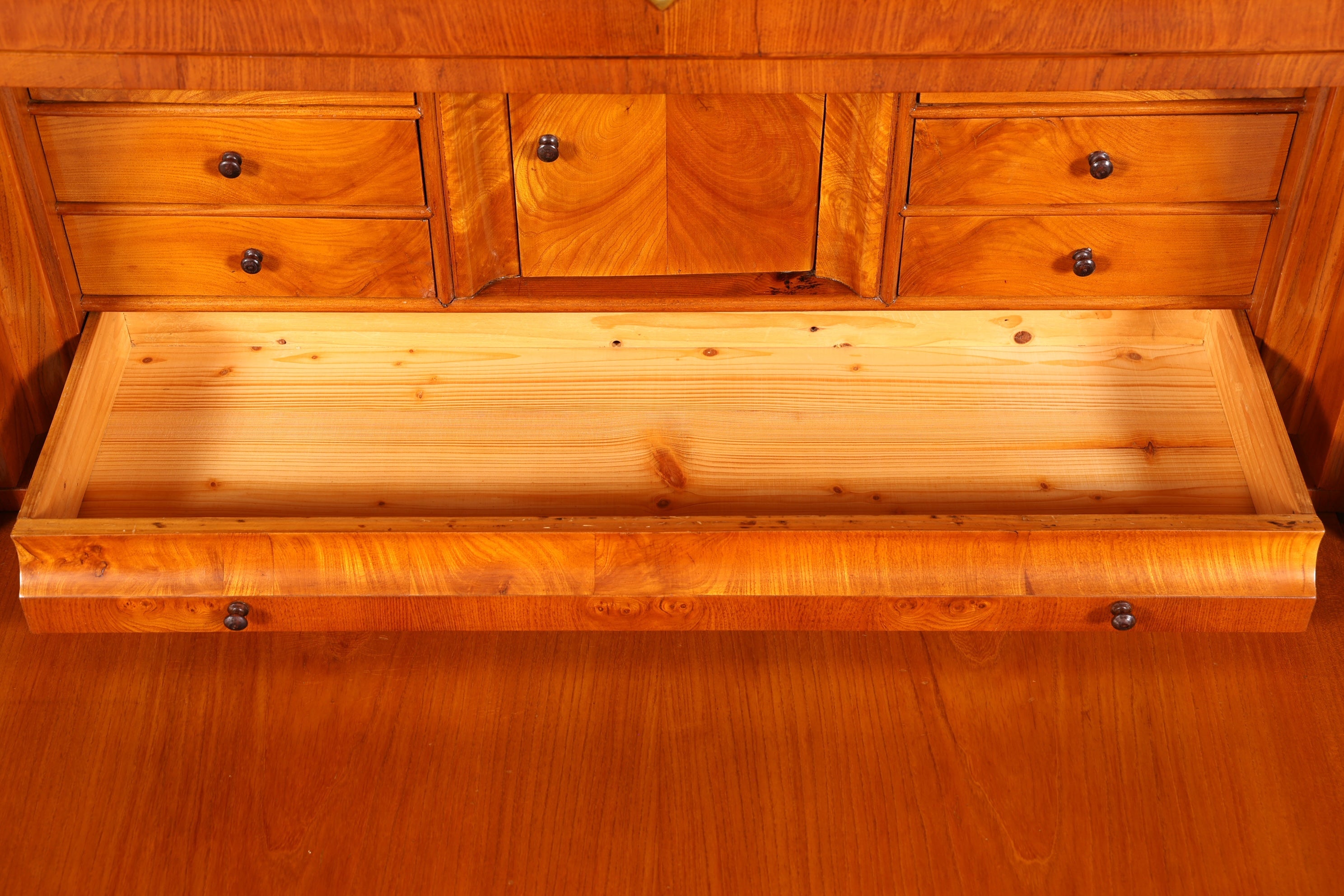 Wunderschöner Original Biedermeier Sekretär um 1860 Englisch Kommode Antik Bürokommode