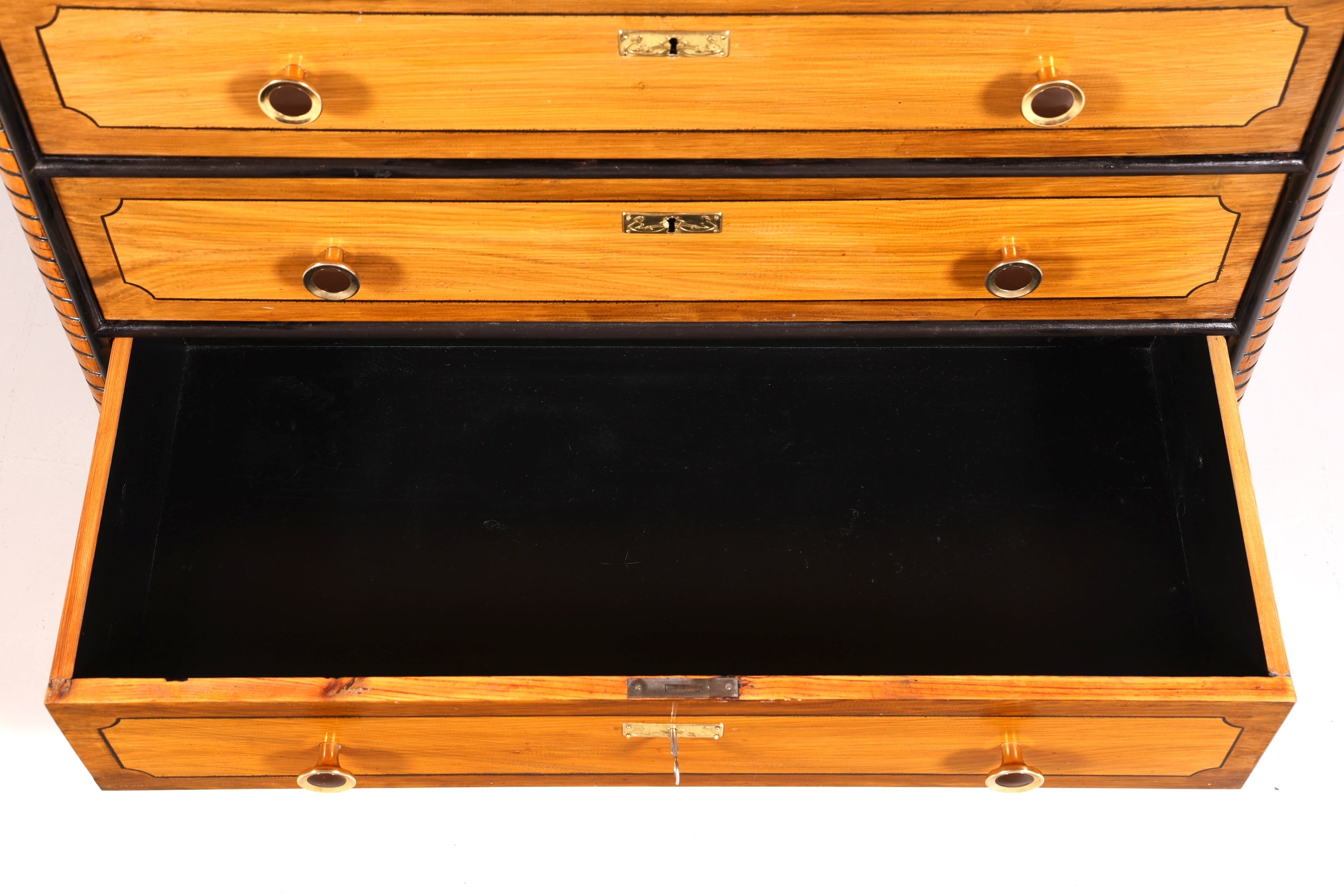 Wunderschöner Antik Sekretär echt Holz Schreibkommode Vertiko Schubladenkommode Schreibtisch