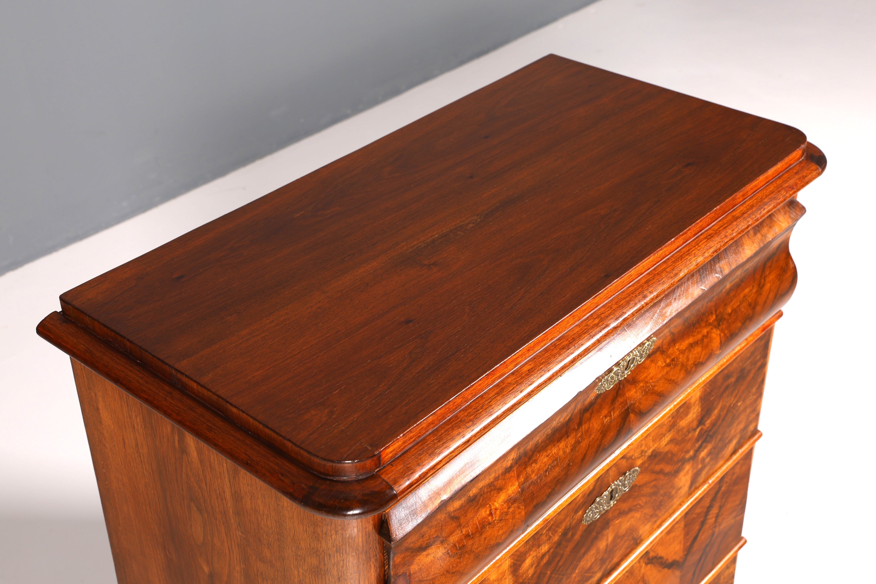 Stilvolle Louis Philippe Kommode Gründerzeit Vertiko Schubladen Kommode um 1880