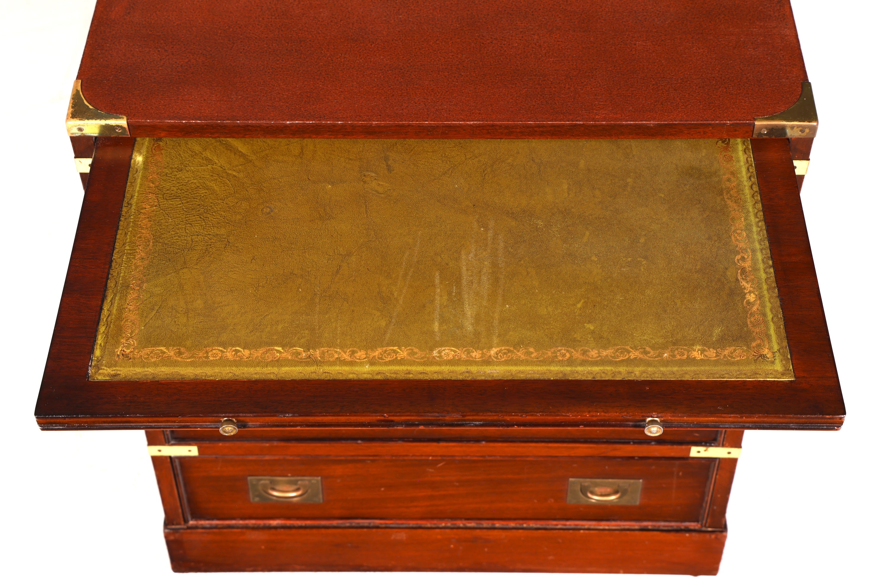 Wunderschöne Maritime Kommode Englisch Military Chest Schrank Schubladenkommode Wäschekommode Antik