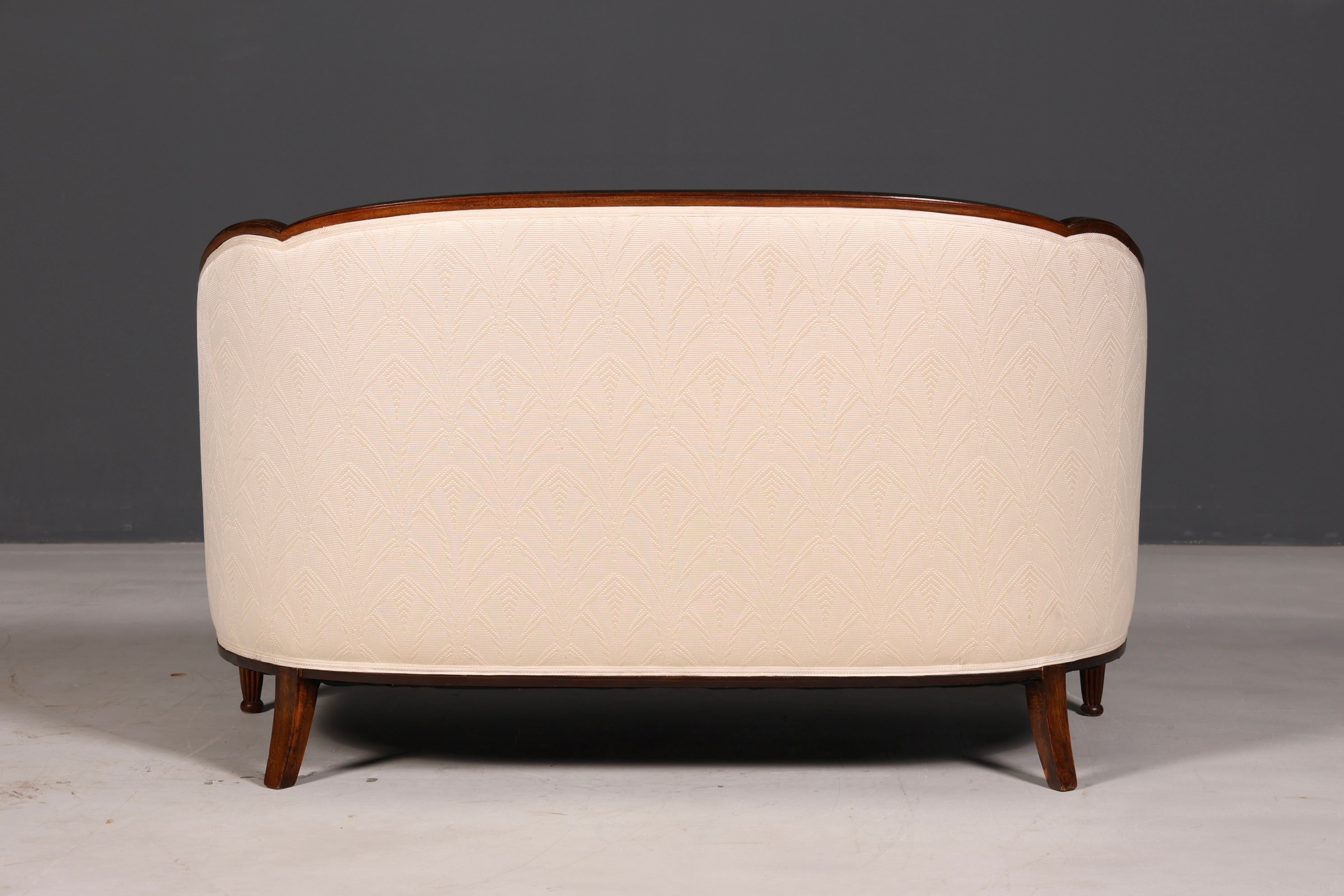 Elegant Art Deco sofa bench 2-seater vintage lounge sofa upholstered sofa salon sofa
