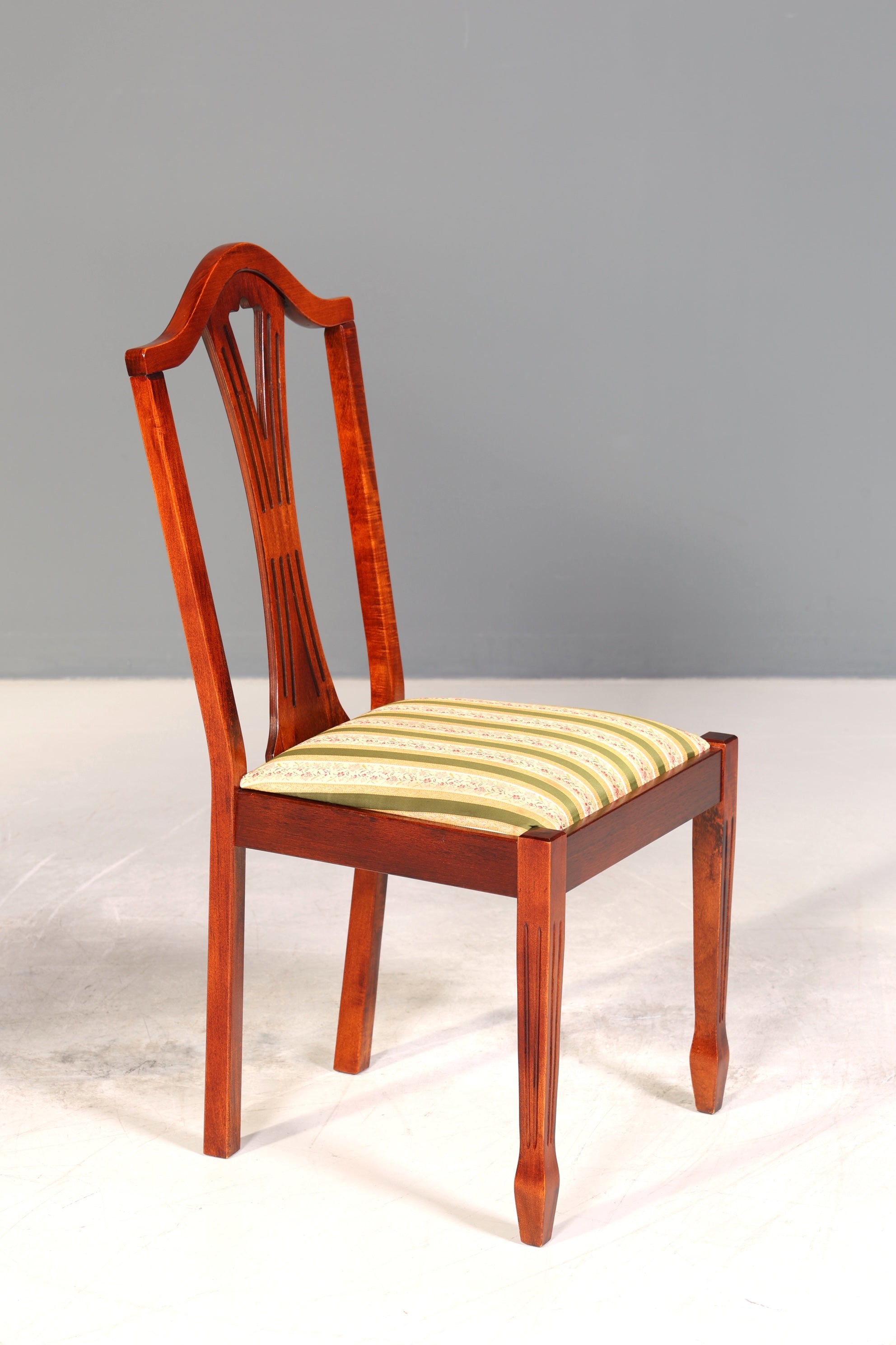 6x Edle Englische Stühle Englisch Dining Chairs Antik 60er Jahre Küchenstühle Stuhlset