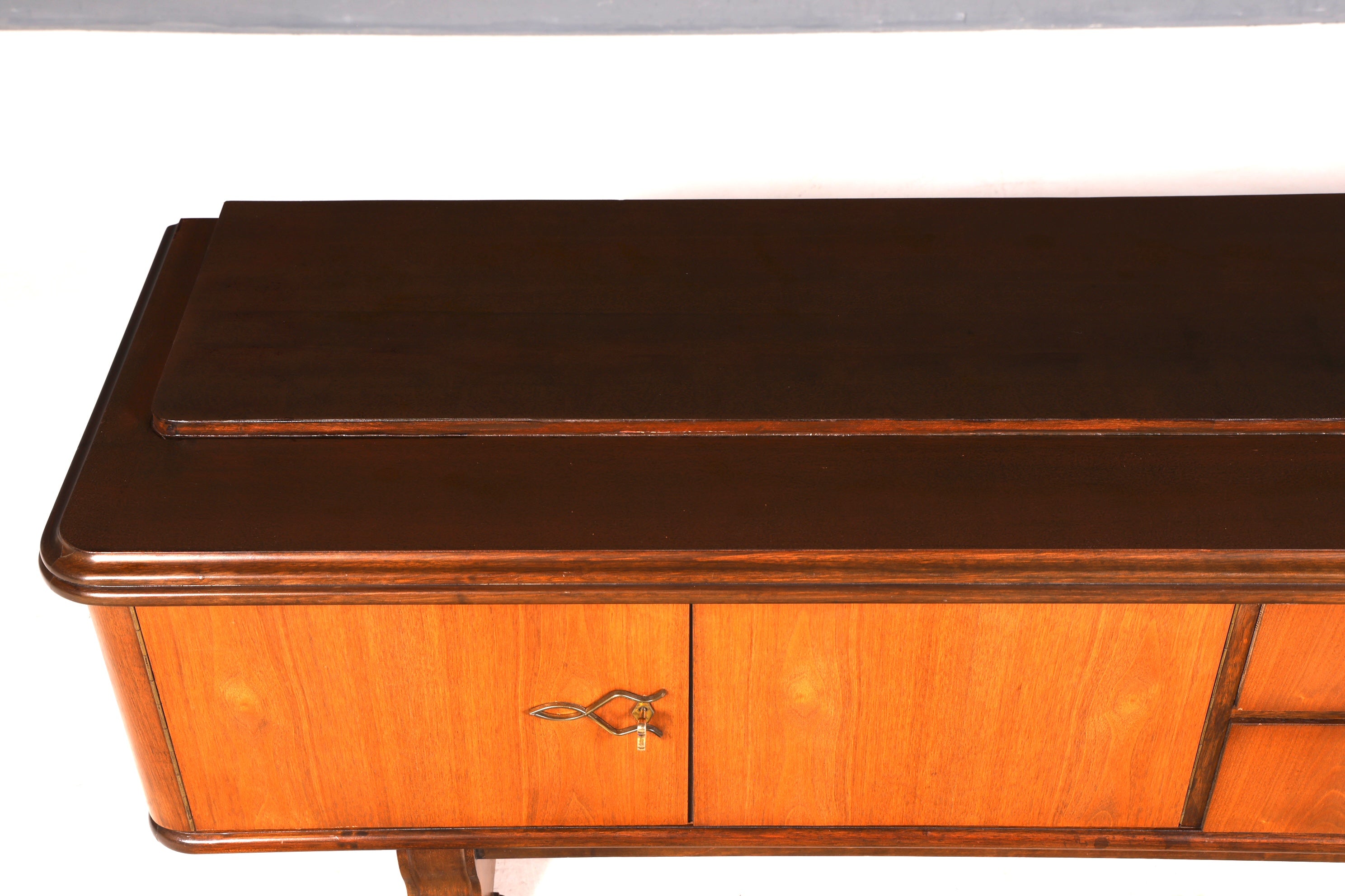 G393 Finish cm Mid Century Sideboard Vintage TV Kommode 60s Schrank Longboard Retro Lowboard (Kopie)