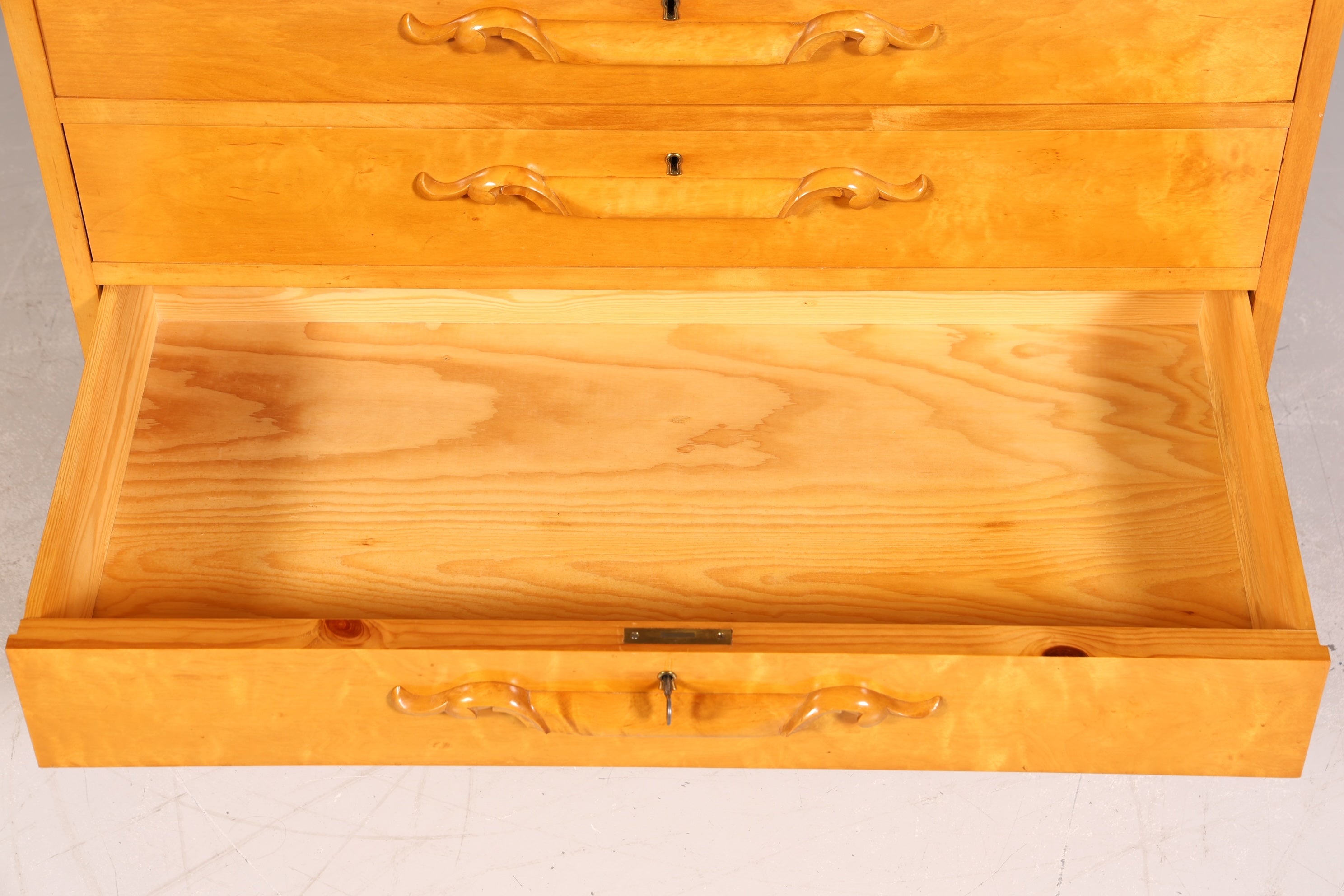 Wunderschöner Sekretär um 1930 Büro Kommode echt Holz Sekretär Schreibtisch Kommode