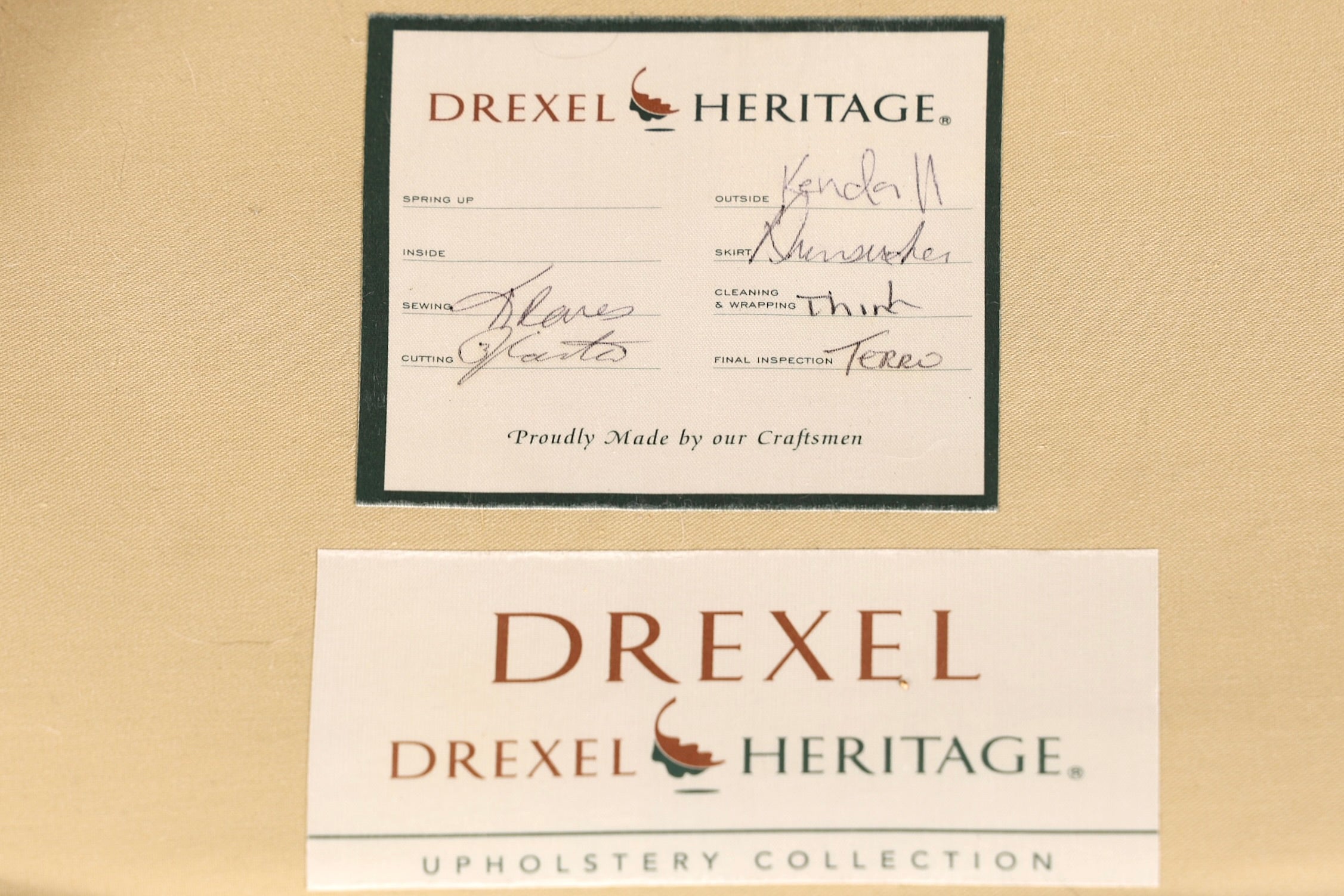 Stilvoller Original Drexel Heritage Sessel Relax Armlehnsessel Ohrenbacken Sessel USA