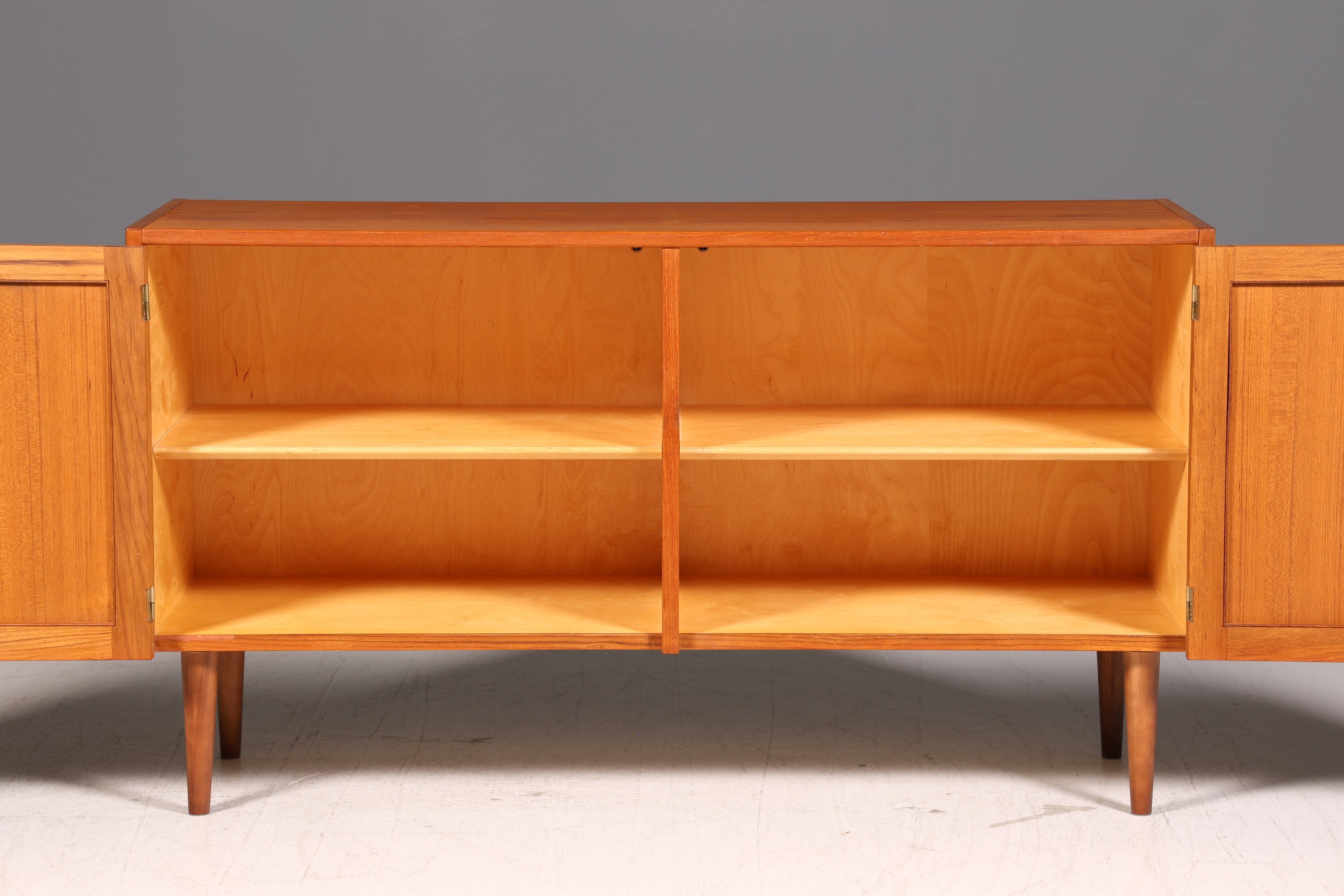 Wunderschönes Mid Century Sideboard Teak Holz Vintage Schrank Retro 60er Anrichte Danish Design TV Schrank