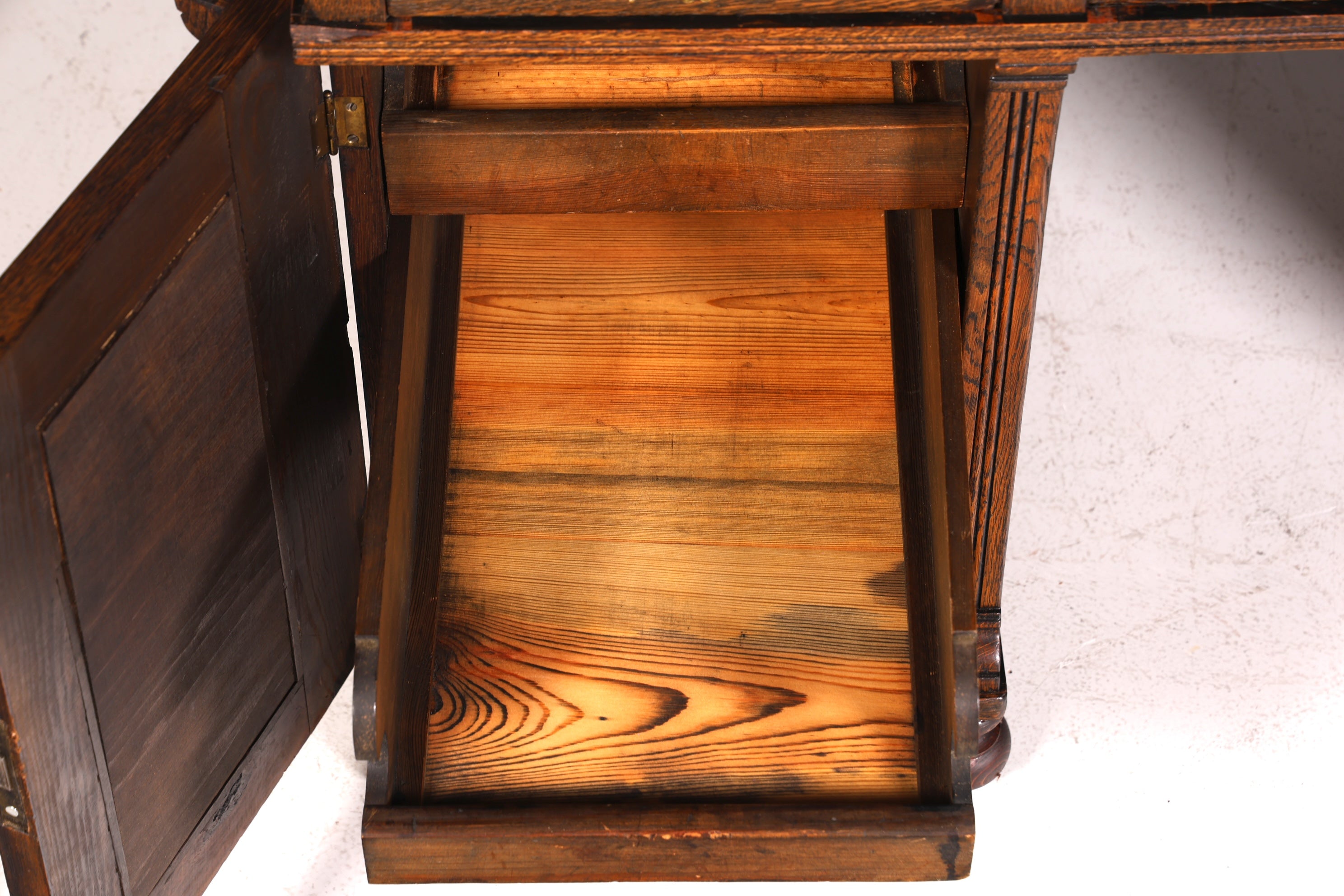 Traumhafter Jugendstil Schreibtisch Gründerzeit Bürotisch echt Holz Desk Office Table