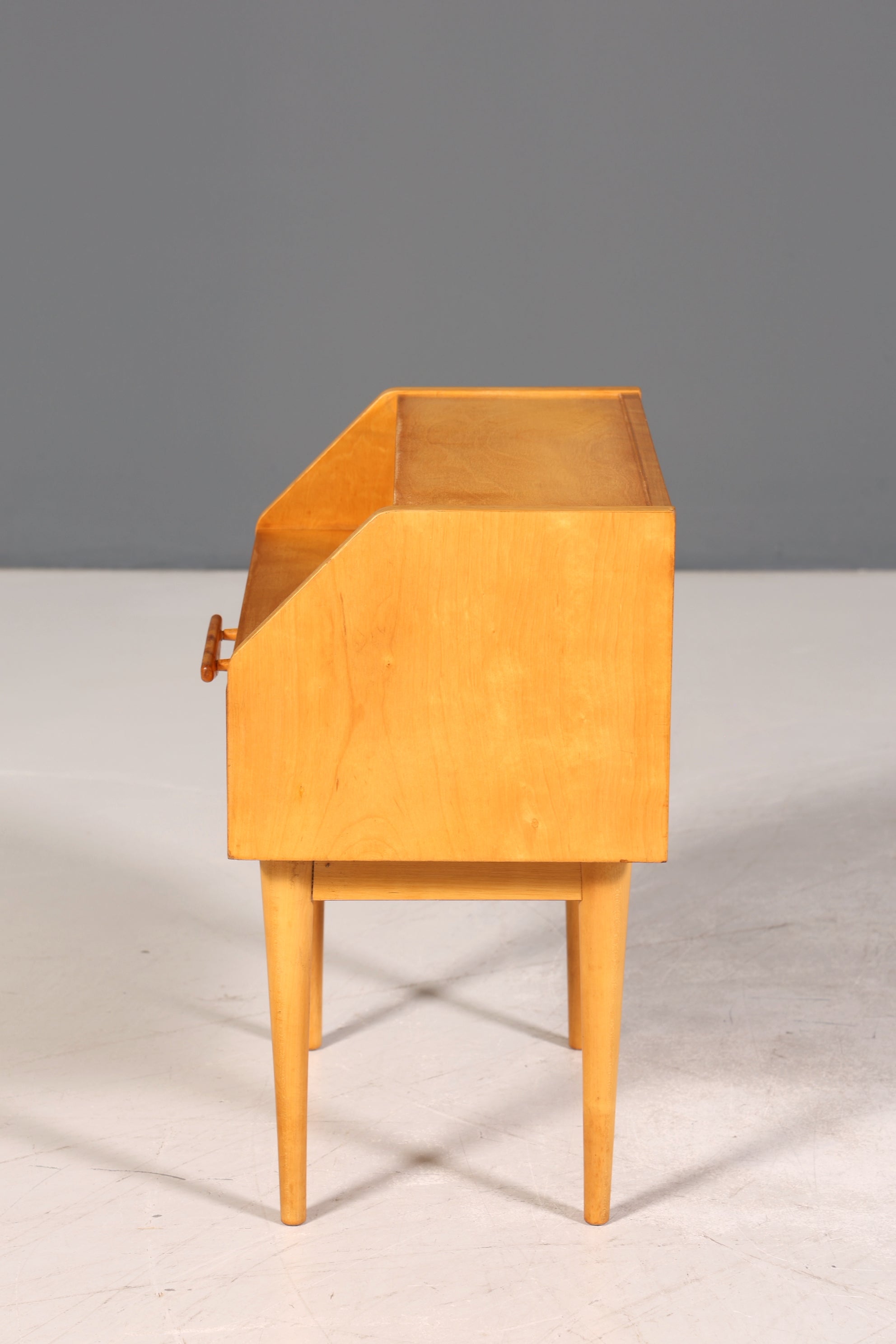 Traumhafte Hellerau Kommode Mid Century Nachttisch echt Holz Beistelltisch VEB Möbel 1 von 2