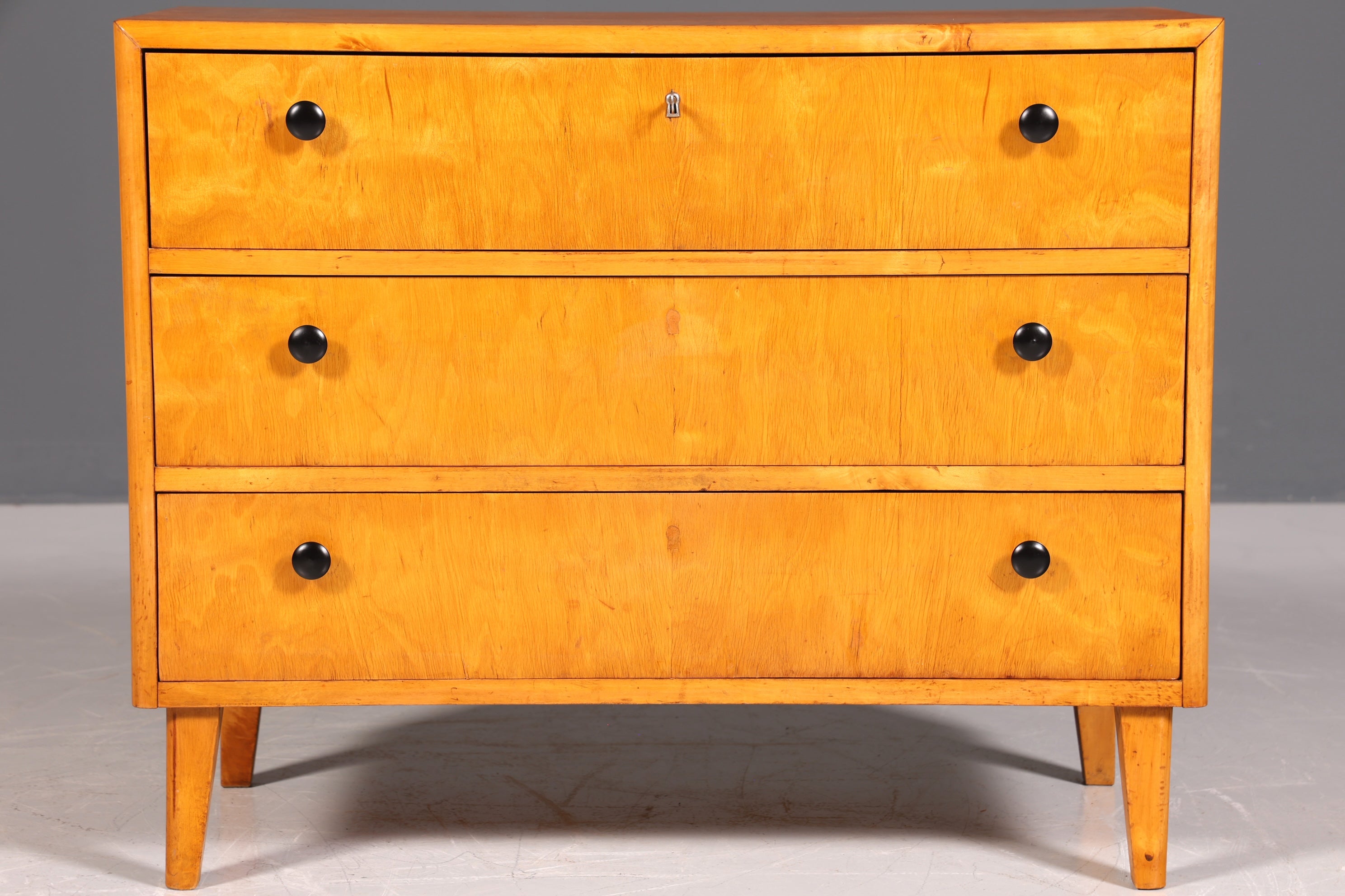 Wunderschöne Mid Century Kommode Vintage Flur Kommode 60s Schubladenkommode Wäschekommode