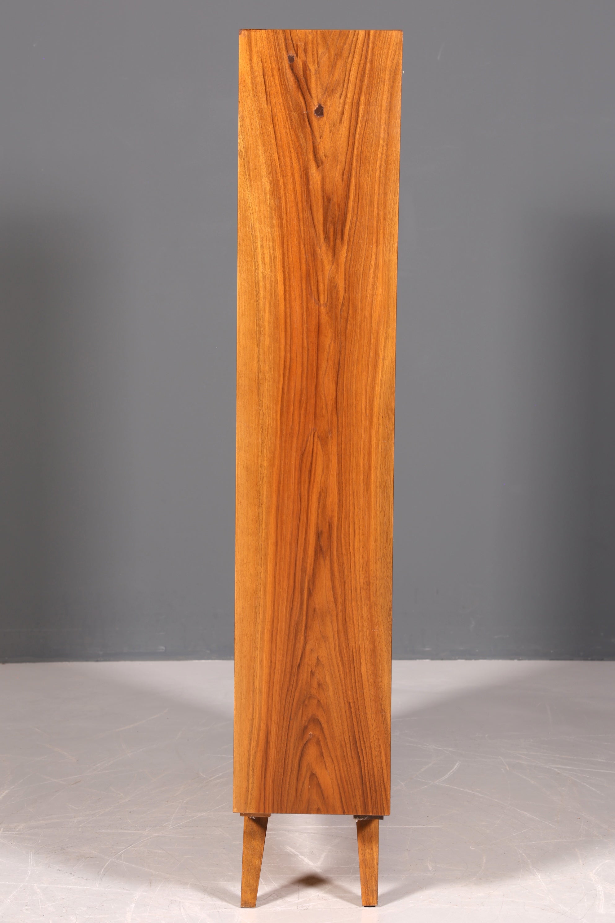 Wunderschönes Original Musterring Regal Mid Century Bücherregal Retro echt Holz Buchablage 2 von 2