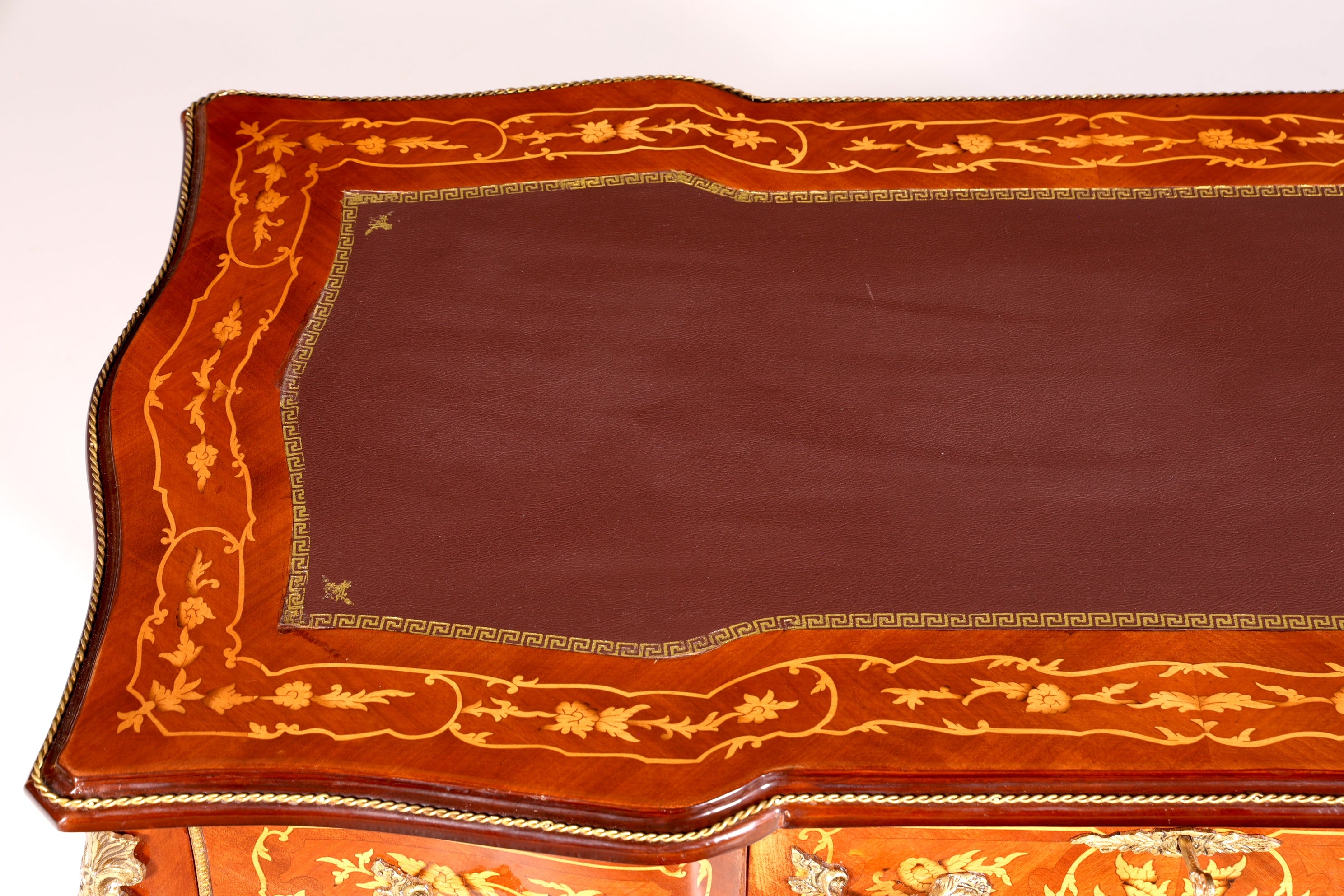 Wunderschöner Louis XV Stil Schreibtisch French Office Desk Antik Stil Bürotisch