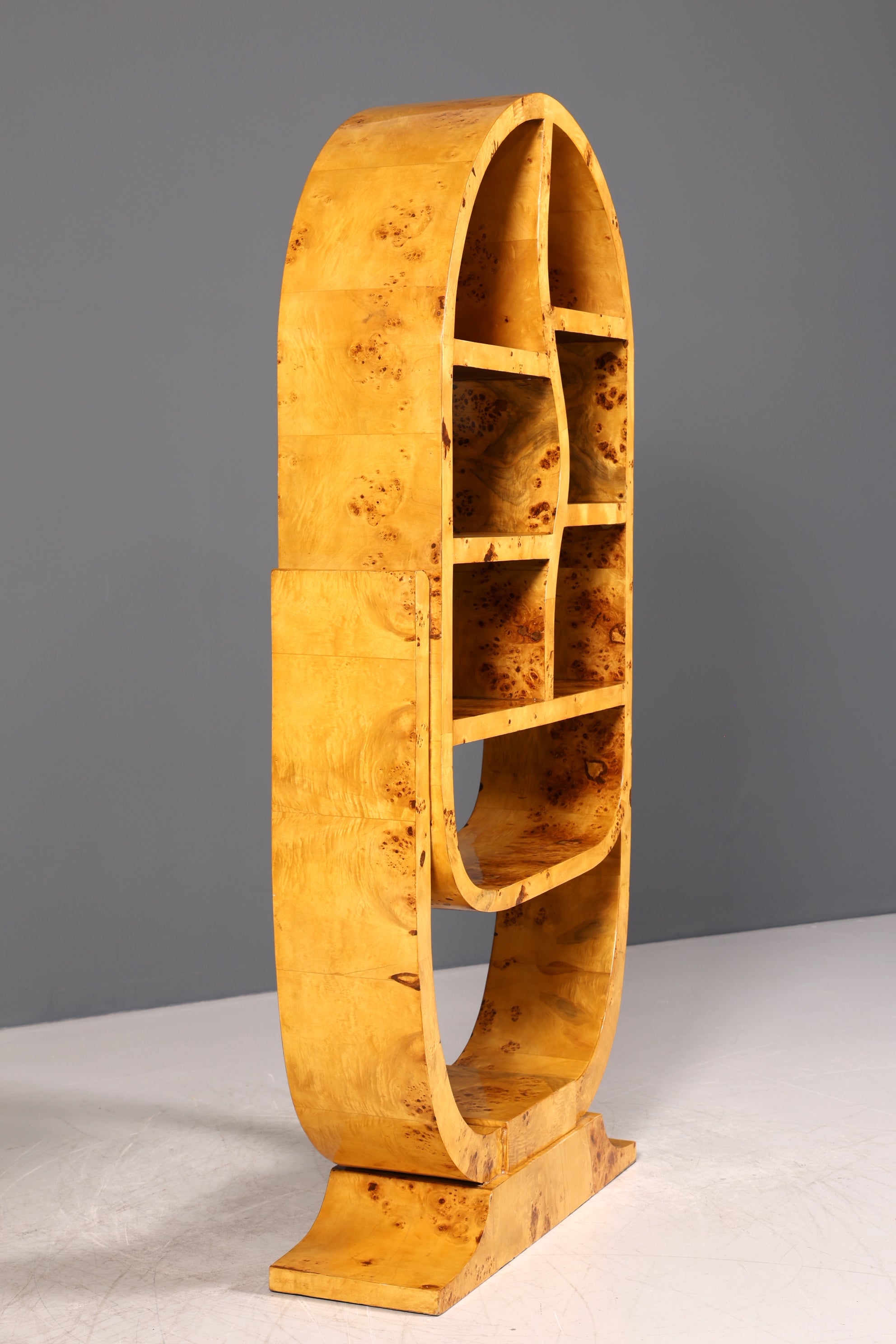 Stilvolles Art Deco Design Bücherregal Kult Regal Bookshelf Buchablage Regal