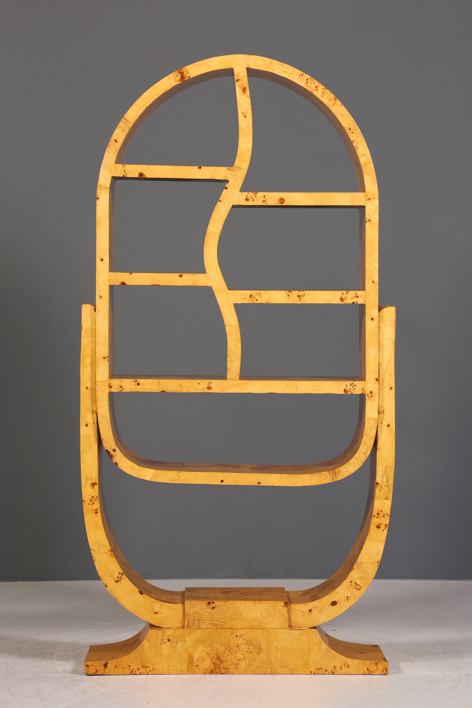 Stilvolles Art Deco Design Bücherregal Kult Regal Bookshelf Buchablage Regal