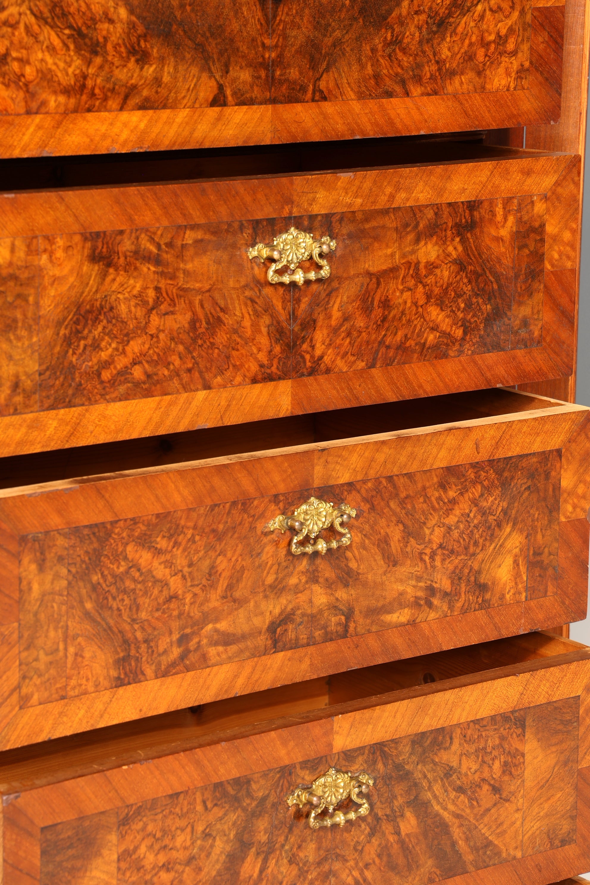 E911 Finish cm Wunderschönes Gründerzeit Vertiko Louis Philippe Kommode um 1880 Schubladenkommode