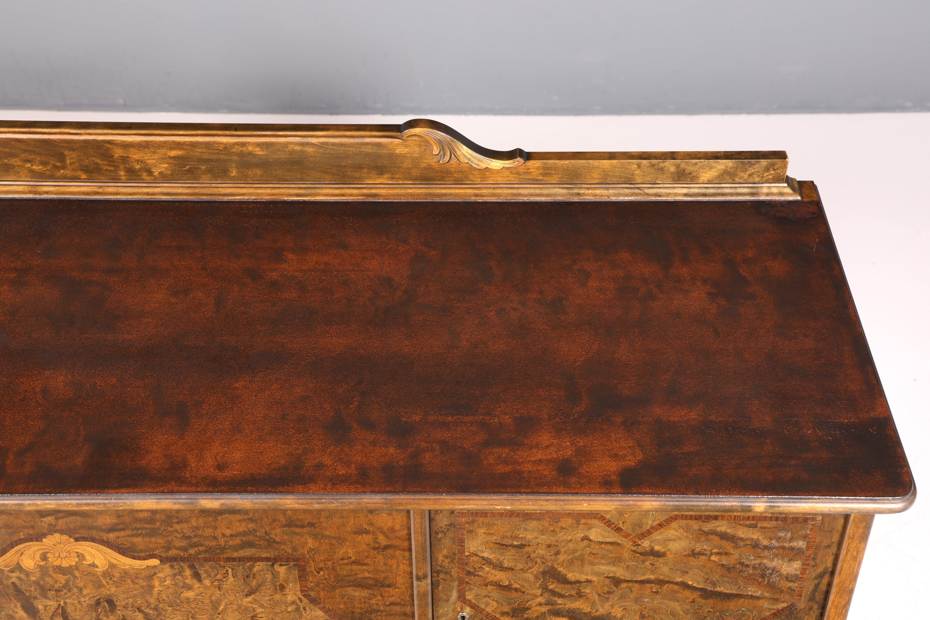 Traumhaftes Chippendale Sideboard Barock Stil Schrank Antik 50s 60s TV Kommode