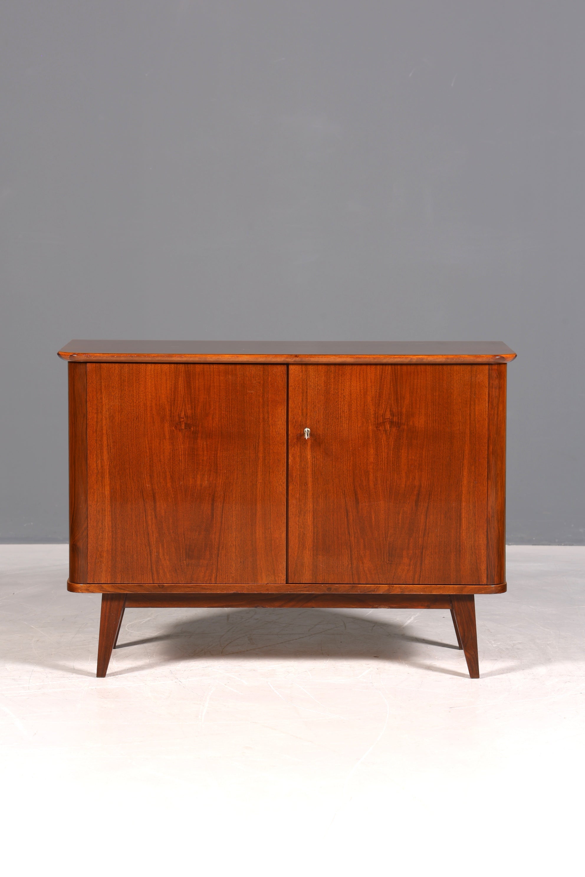 F967 Finish cm Wunderschöne Mid Century Kommode Vintage Schrank Retro Flur Kommode 60s Regal Sideboard