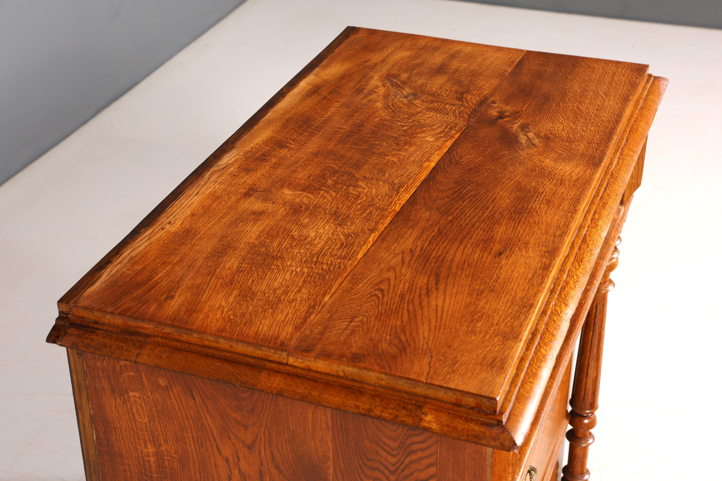 Wunderschöne Gründerzeit Kommode Louis Philippe echt Holz Eiche Schubladen Kommode Sideboard um 1880