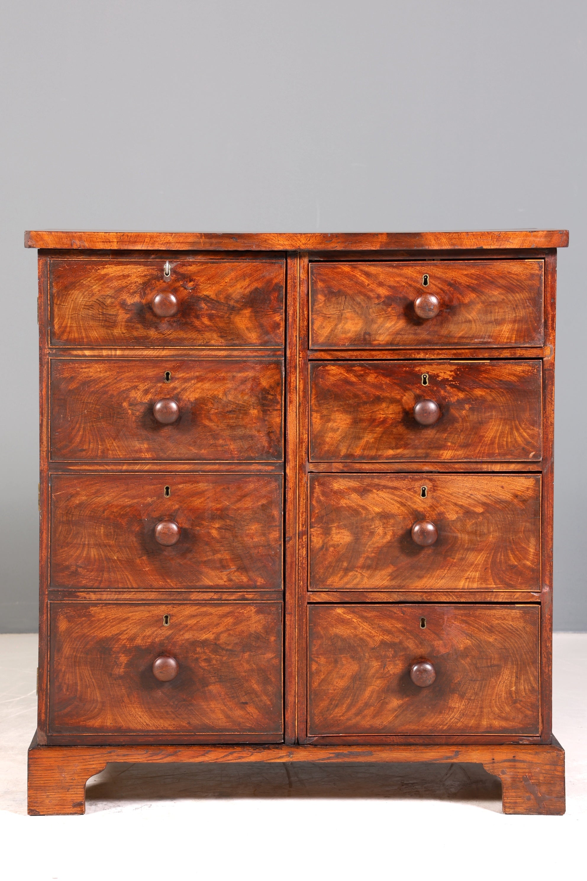 Wunderschöne Englische Kommode echt Holz Antik Biedermeier Schubladenkommoden