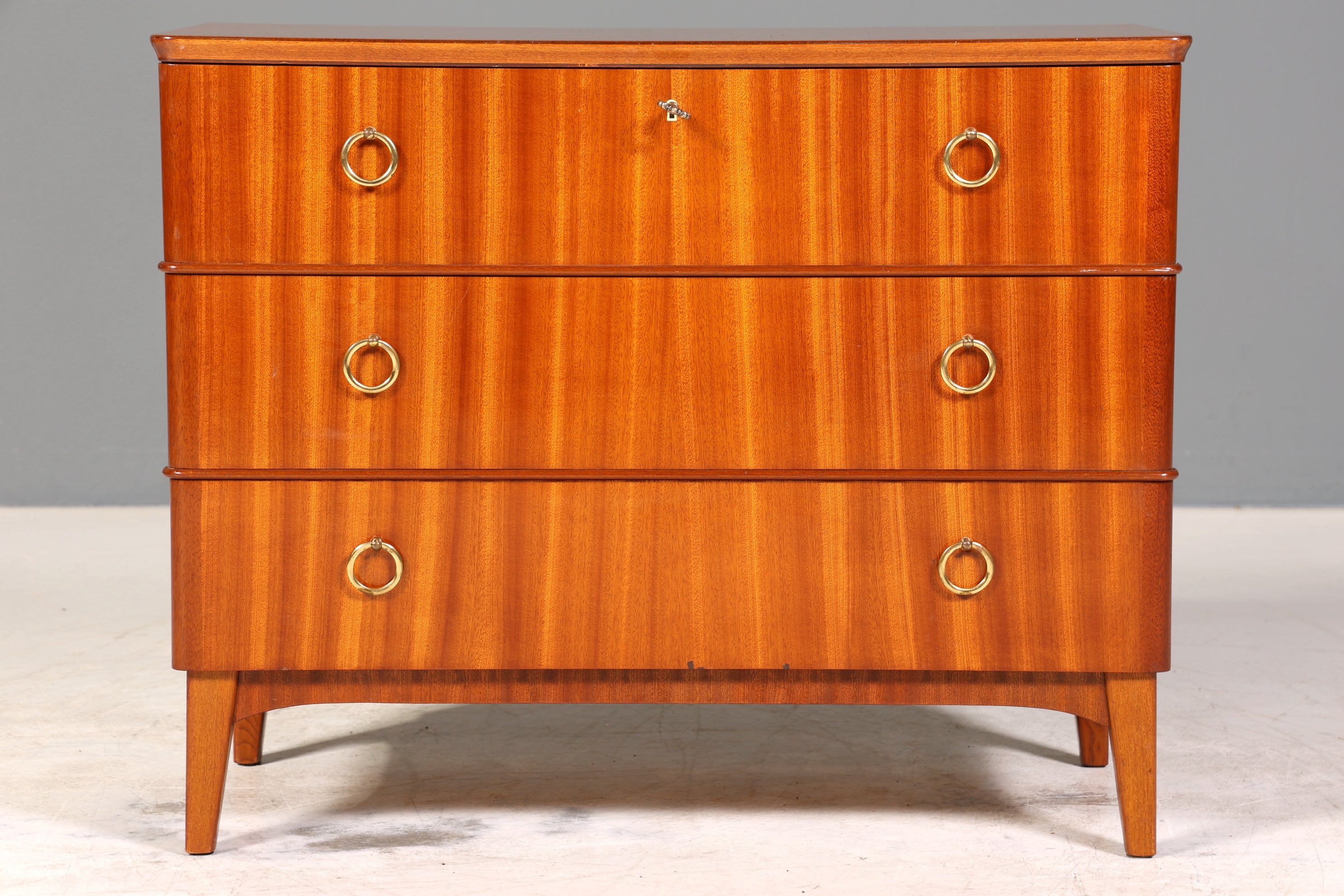 Wunderschöne Mid Century Kommode Vintage Flur Kommode Retro Schubladenkommode