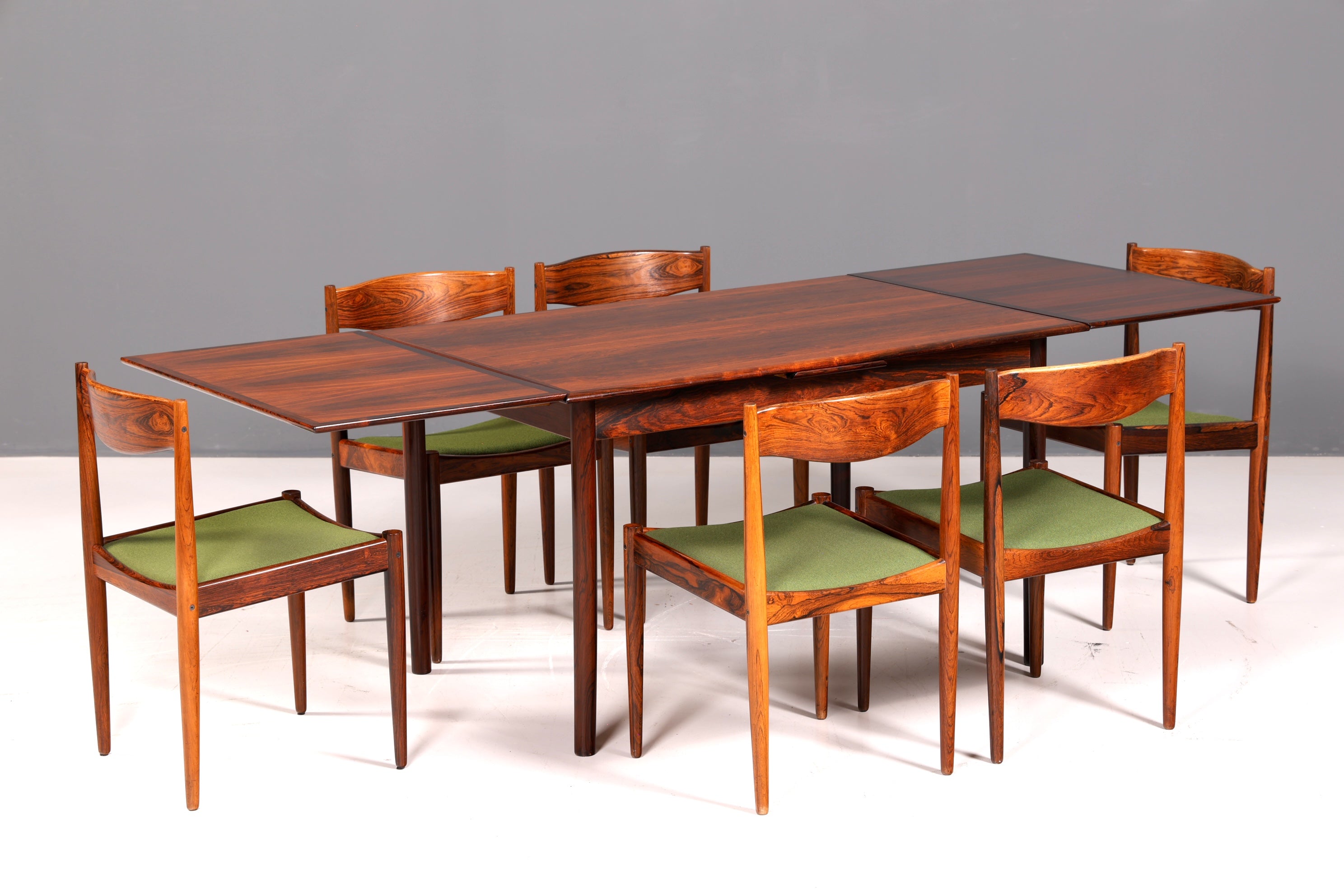 6x Mid Century Palisander Holz Stühle Henry W. Klein Bramin Made in Denmark Danish Design