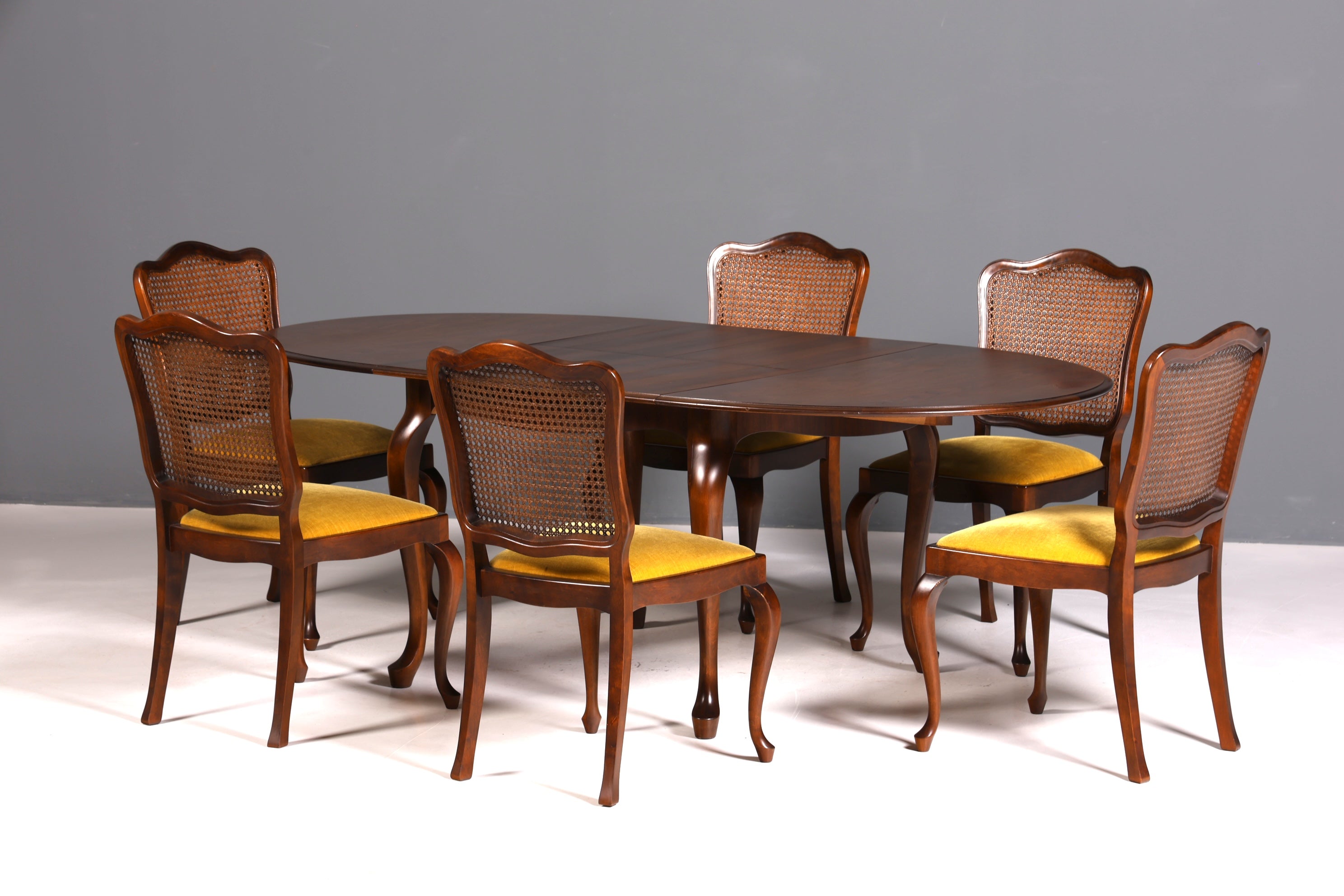 Wunderschöner Chippendale Tisch ausziehbarer Esstisch Küchentisch Barock Stil Esszimmer Tisch Konferenztisch