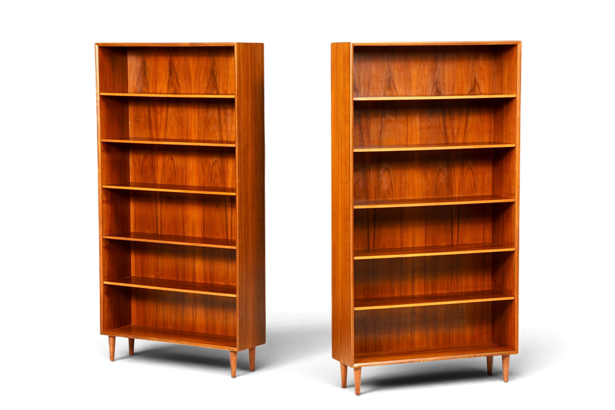 Stilvolles Mid Century Regal Vintage Bücherregal Schrank Buchablage 60s Bookshelf 1 von 2