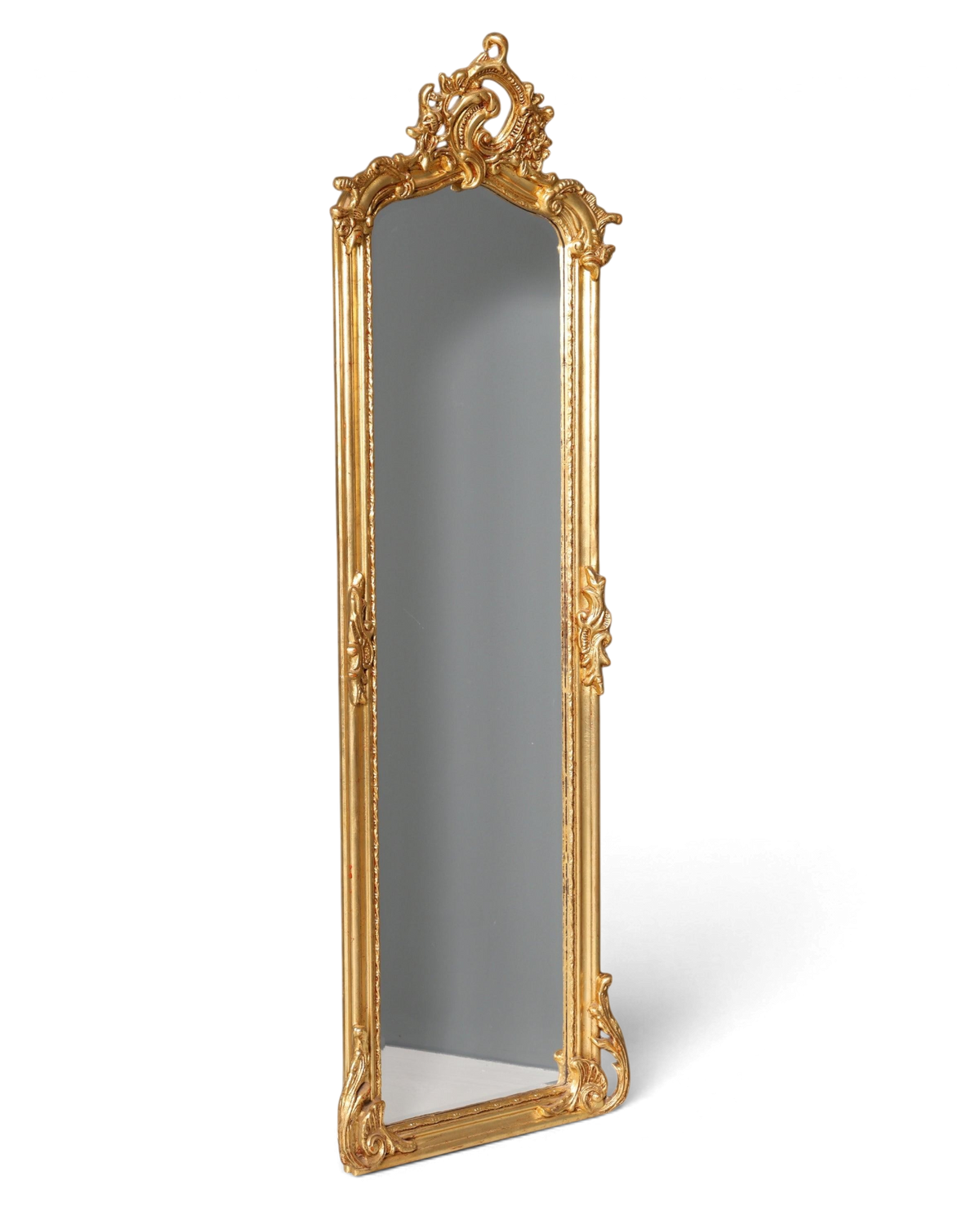 Barock Standspiegel Ornament Antik Stil Gold – Hauptstadt Möblerei Berlin