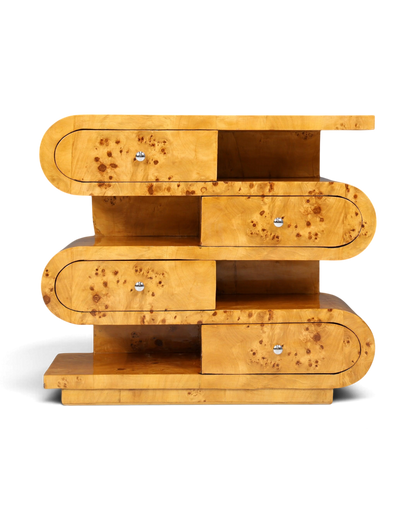 Traumhaftes Art Deco Stil Sideboard Bücherregal Biedermeier Antik Stil Kommode