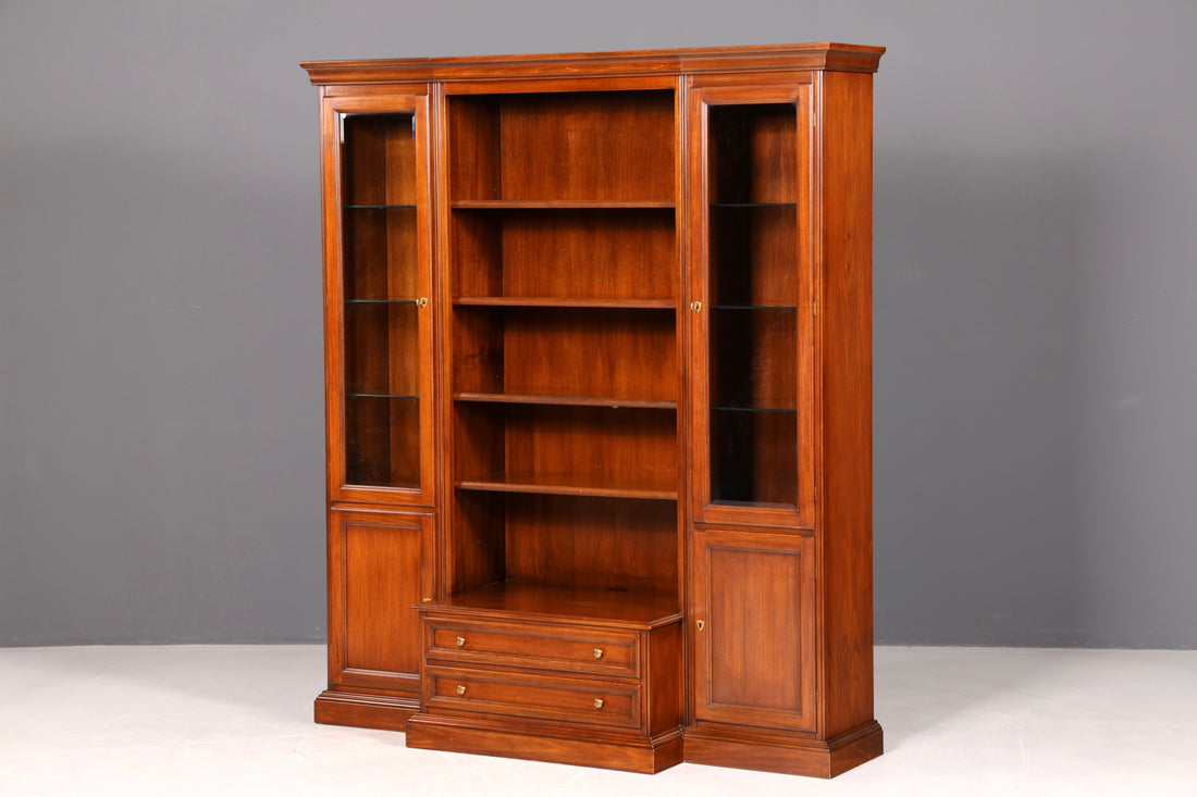 Beautiful original Selva bookcase, bookshelf, display cabinet, shelving unit, library, Made in Italy, vintage