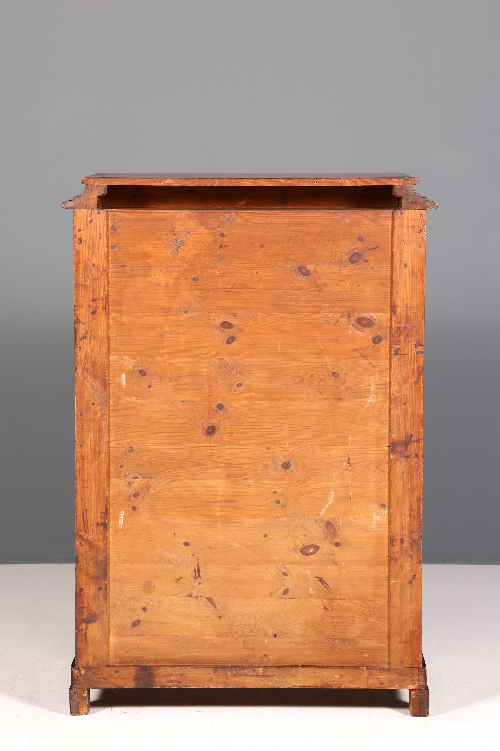 Wunderschöner Gründerzeit Sekretär Vertiko Highboard Louis Philippe Kommode um 1880