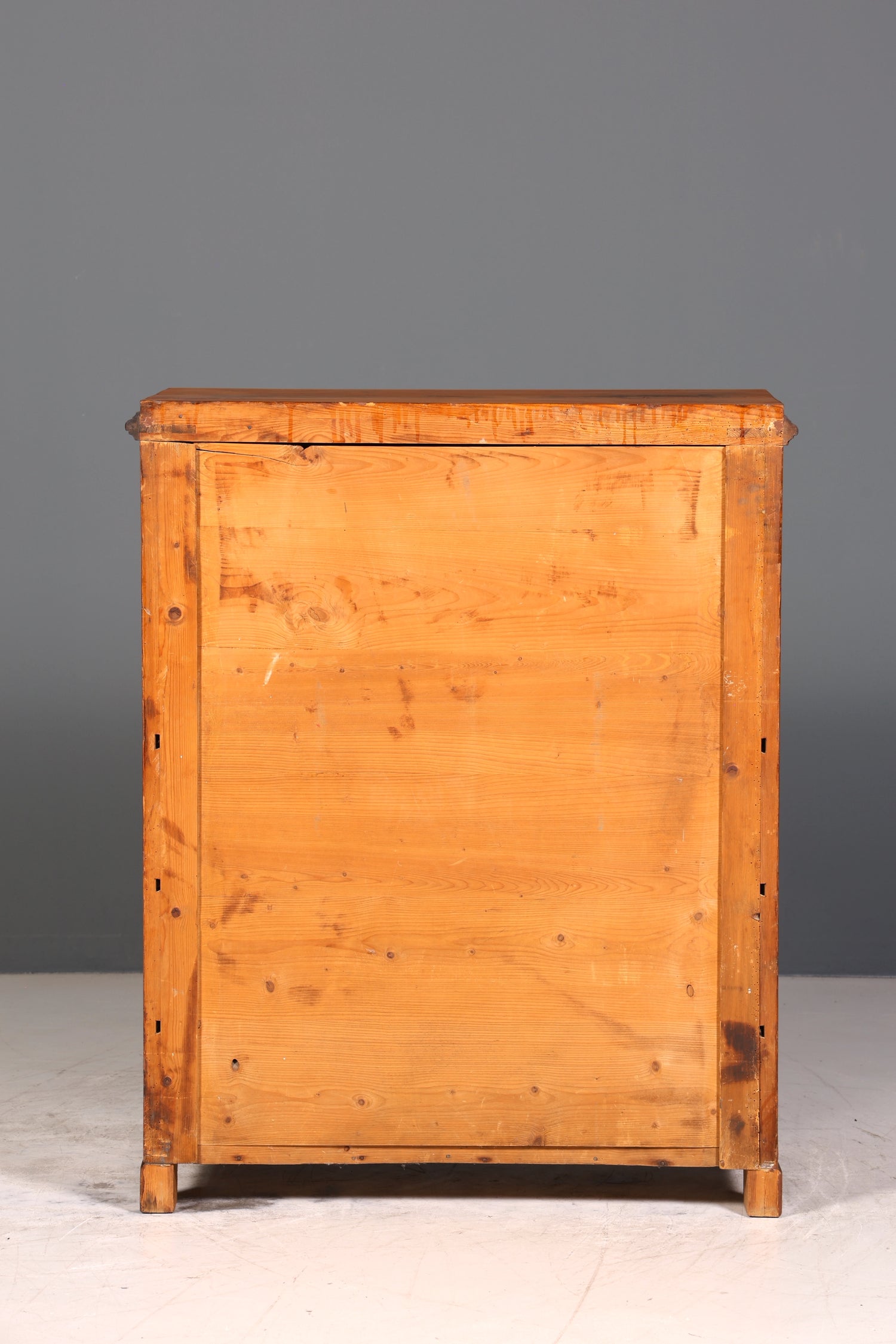 Stilvoller Biedermeier Sekretär Vertiko Louis Philippe  Kommode Schubladenkommode