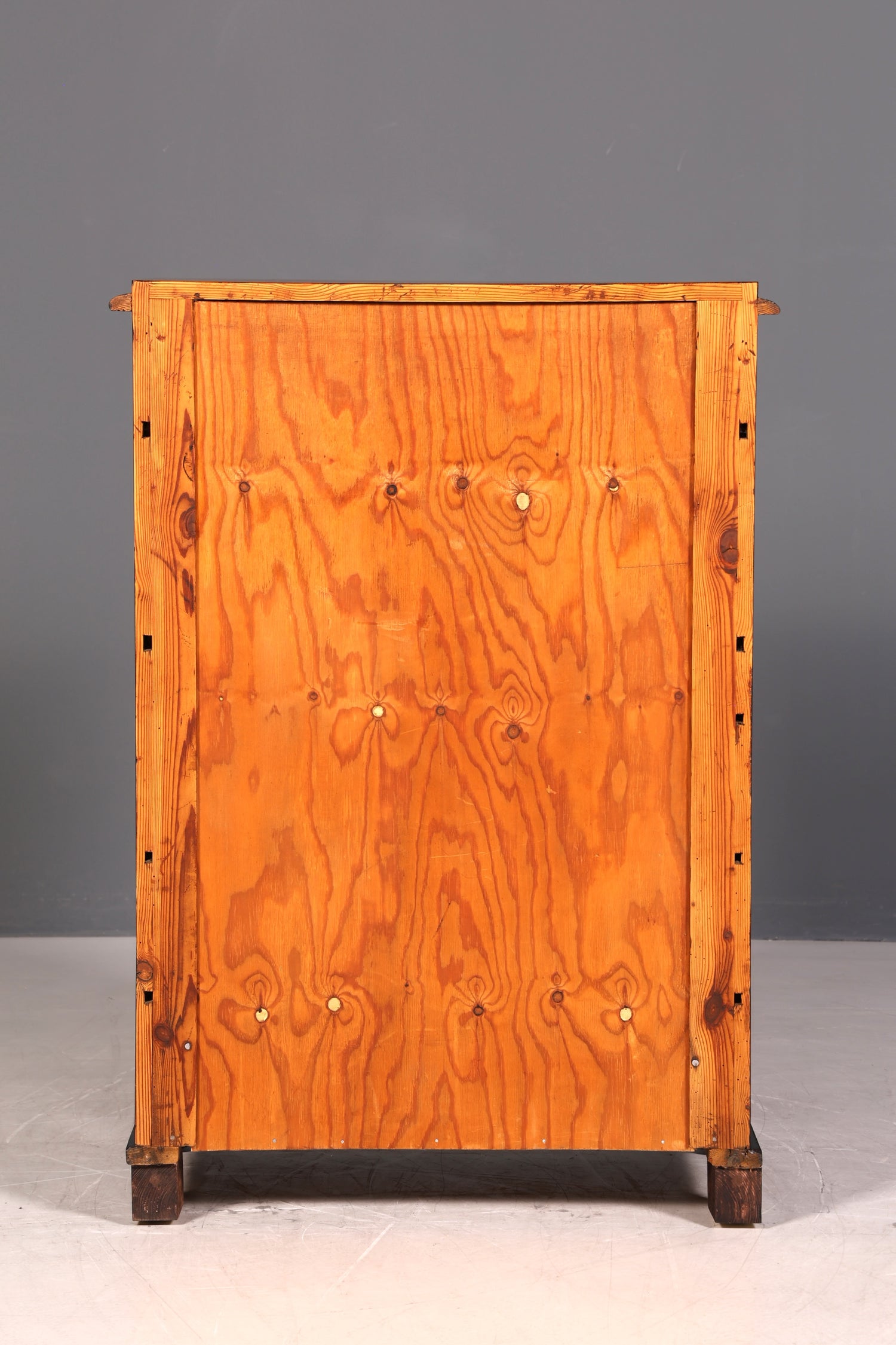 Eleganter Gründerzeit Sekretär Vertiko Highboard Louis Philippe Kommode Antik Schrank um 1880