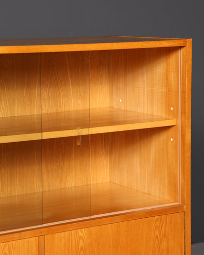 Wunderschöne Original Hellerau Mid Century Vitrine Schrank Franz Ehrlich 602 Kommode Bücherregal