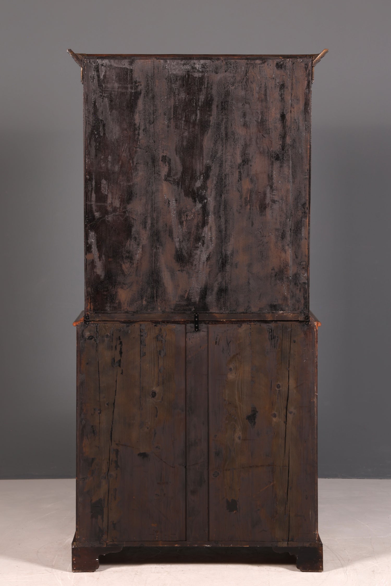 G224 Finish Wunderschöner Englischer Sekretär Büro Aufsatzsekretär Antik 60S Vitrinen Schrank UK (Kopie)