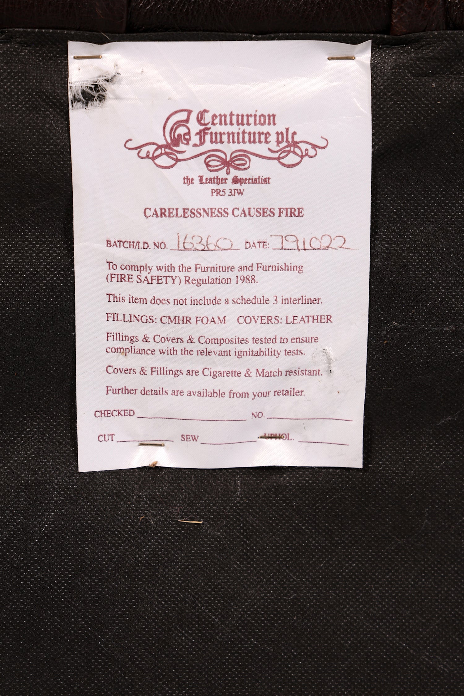 Beautiful Original Chesterfield Centurion 2 Seater Couch English Real Leather Sofa UK