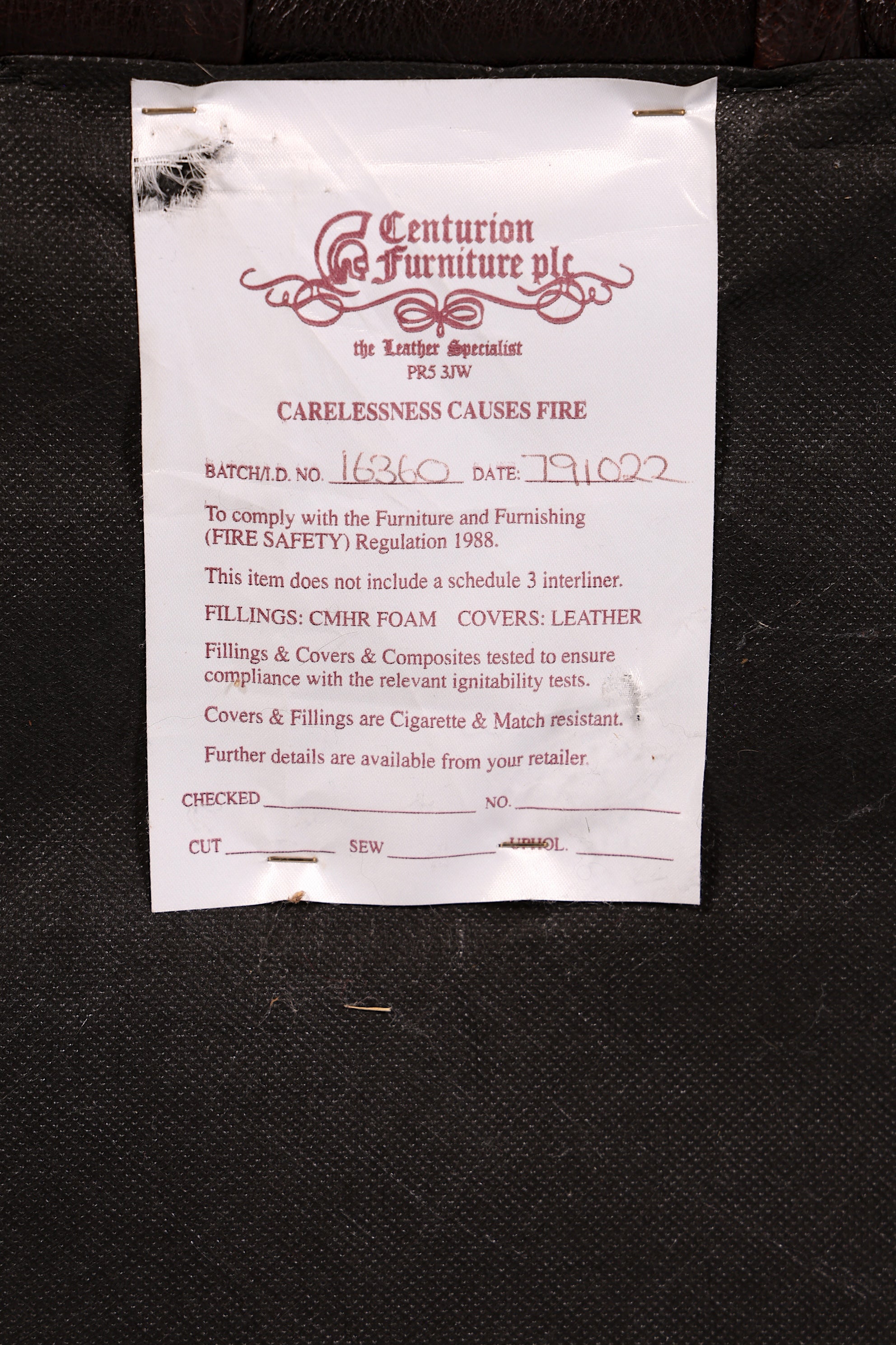 Beautiful Original Chesterfield Centurion 2 Seater Couch English Real Leather Sofa UK