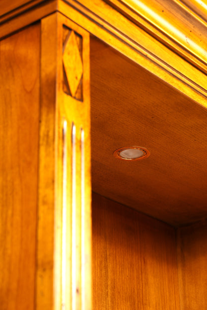 Traumhafte Original Selva Vitrine Antik Stil massiv Holz Buffet Villa Borghese Schrank Regal