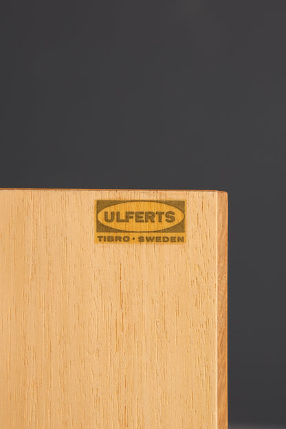 F894 Finish Traumhaftes Mid Century Regal echt Holz Schrank Danish Design Retro Kommode Vintage Bücherregal 60er Jahre