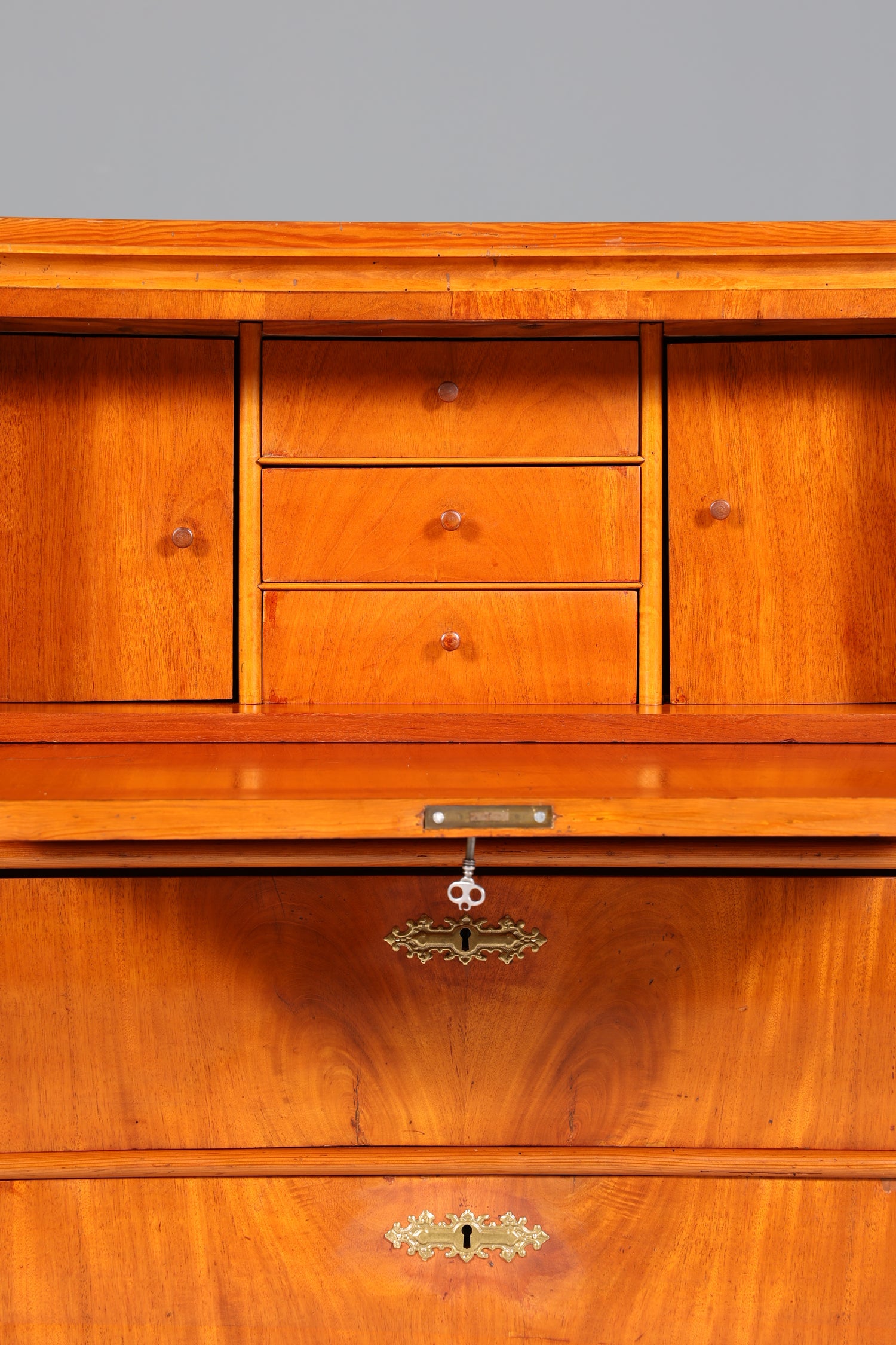 Traumhafter Biedermeier Sekretär Vertiko Antik Kommode Office Schreibkommode