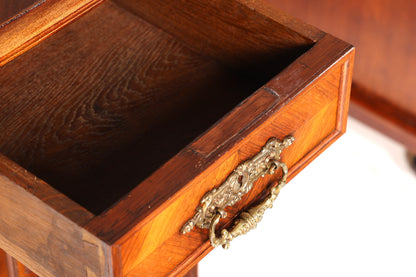 Traumhafter Gründerzeit Schreibtisch Jugendstil Bürotisch echt Holz Antik Desk