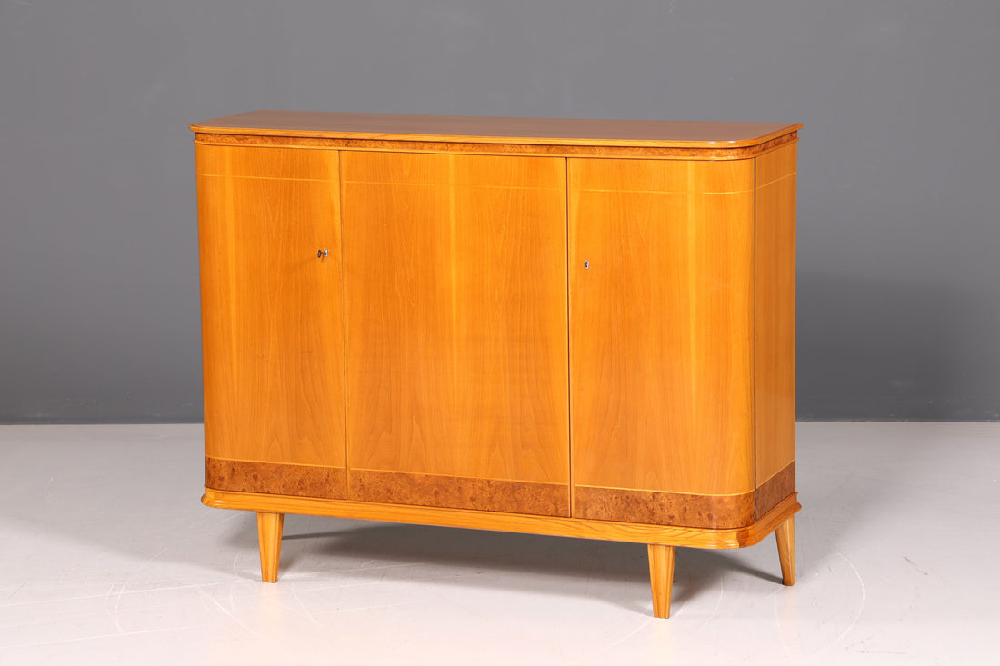 Dreamlike Mid Century Highboard Retro 60s Cabinet Dresser Vintage Design Classic Wood