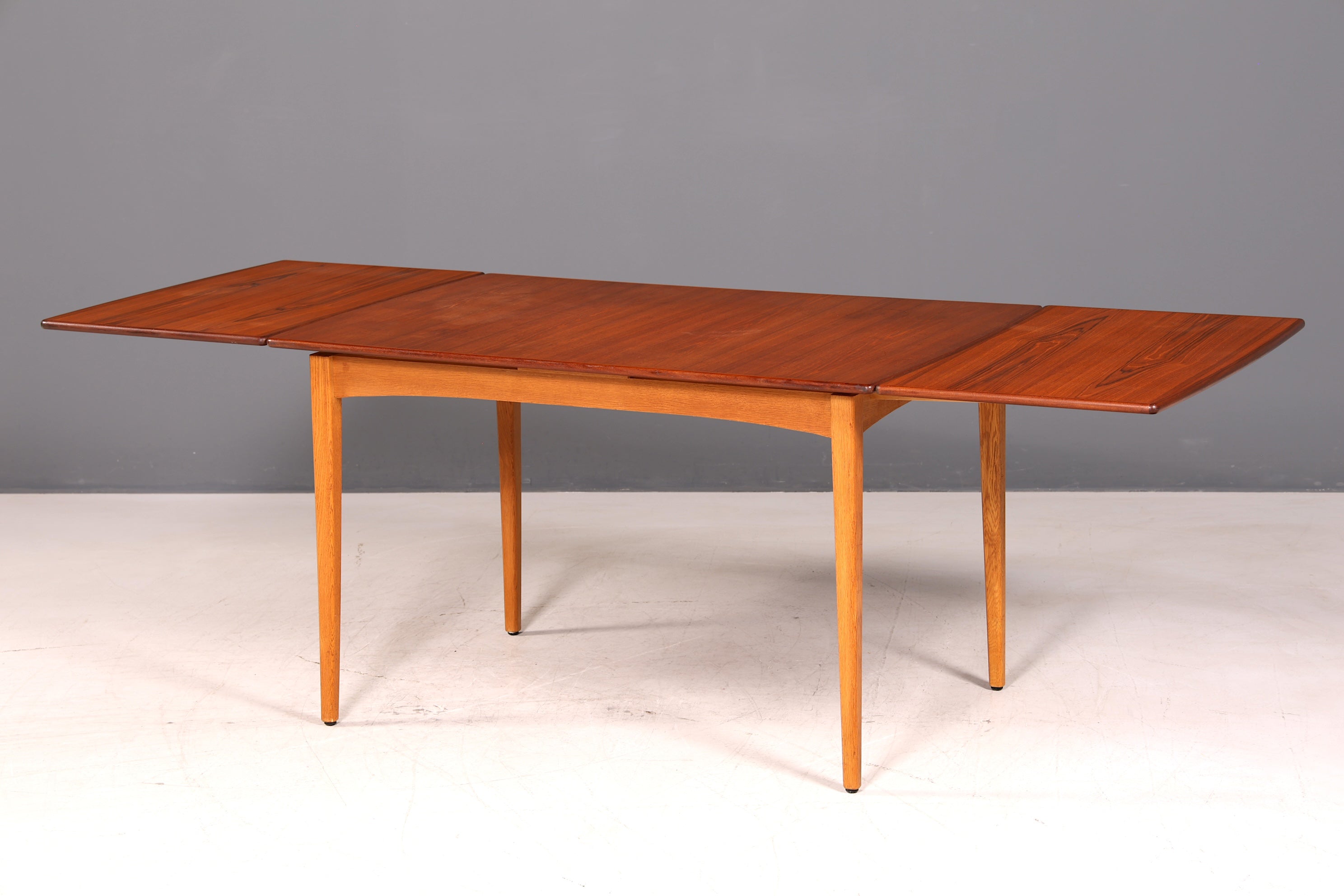 Traumhafter Mid Century Esstisch ausziehbarer Danish Design echt Holz Küchentisch Esszimmer Tisch