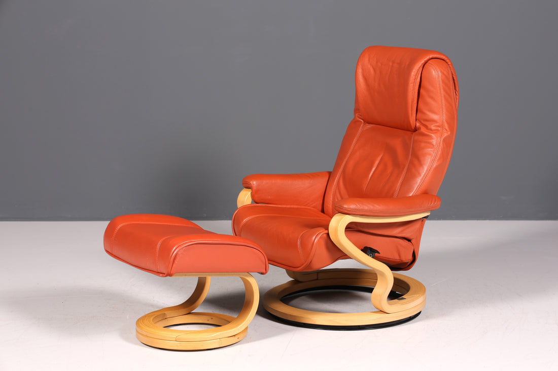 Wunderschöner Original Himolla Sessel &quot;Modell 7032&quot; Armlehnsessel mit Hocker Liegefunktion Relax Sessel
