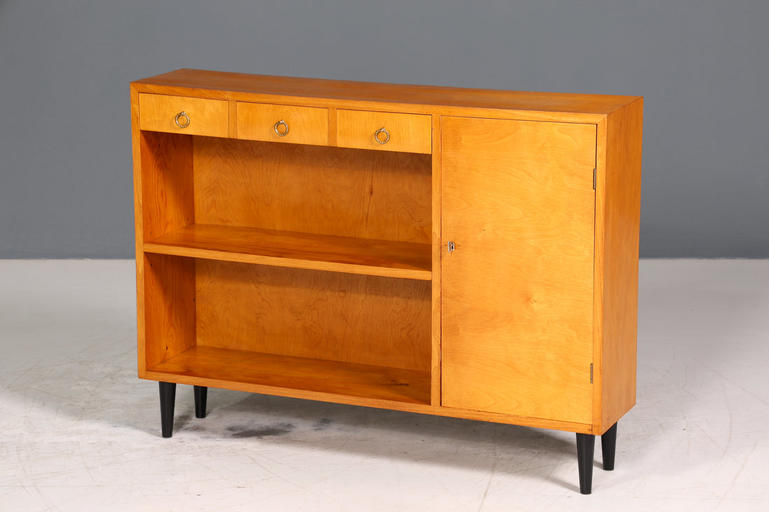 Traumhaftes Mid Century Sideboard Vintage TV Schrank Retro Regal Bücherregal 60s