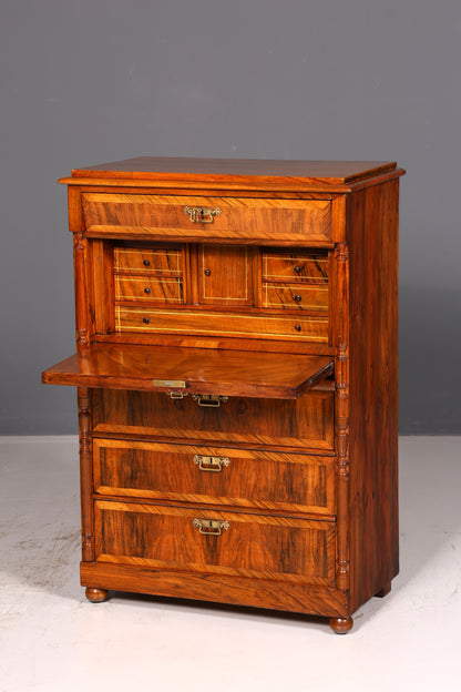 Wunderschöner Gründerzeit Sekretär Kommode Jugendstil Schubladenkommode Antik Vertiko Vintage
