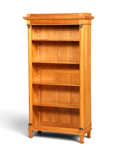 Traumhaftes Regal im Biedermeier Stil Antik Bücherregal Weichholz Buchablage