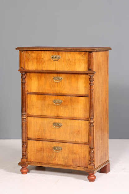 Stilvolle Gründerzeit Kommode Jugendstil Schubladenkommode Antik Wäschekommode Vertiko