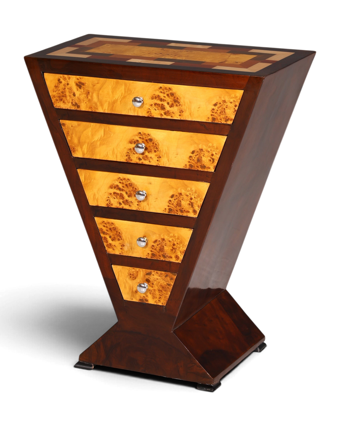 Traumhaftes Art Deco Stil Highboard Kommode Konsolen Tisch Antik Stil