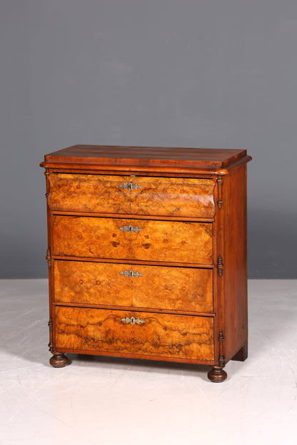 Stilvolle Louis Philippe Kommode Biedermeier Schubladen Kommode Antik Wäschekommode